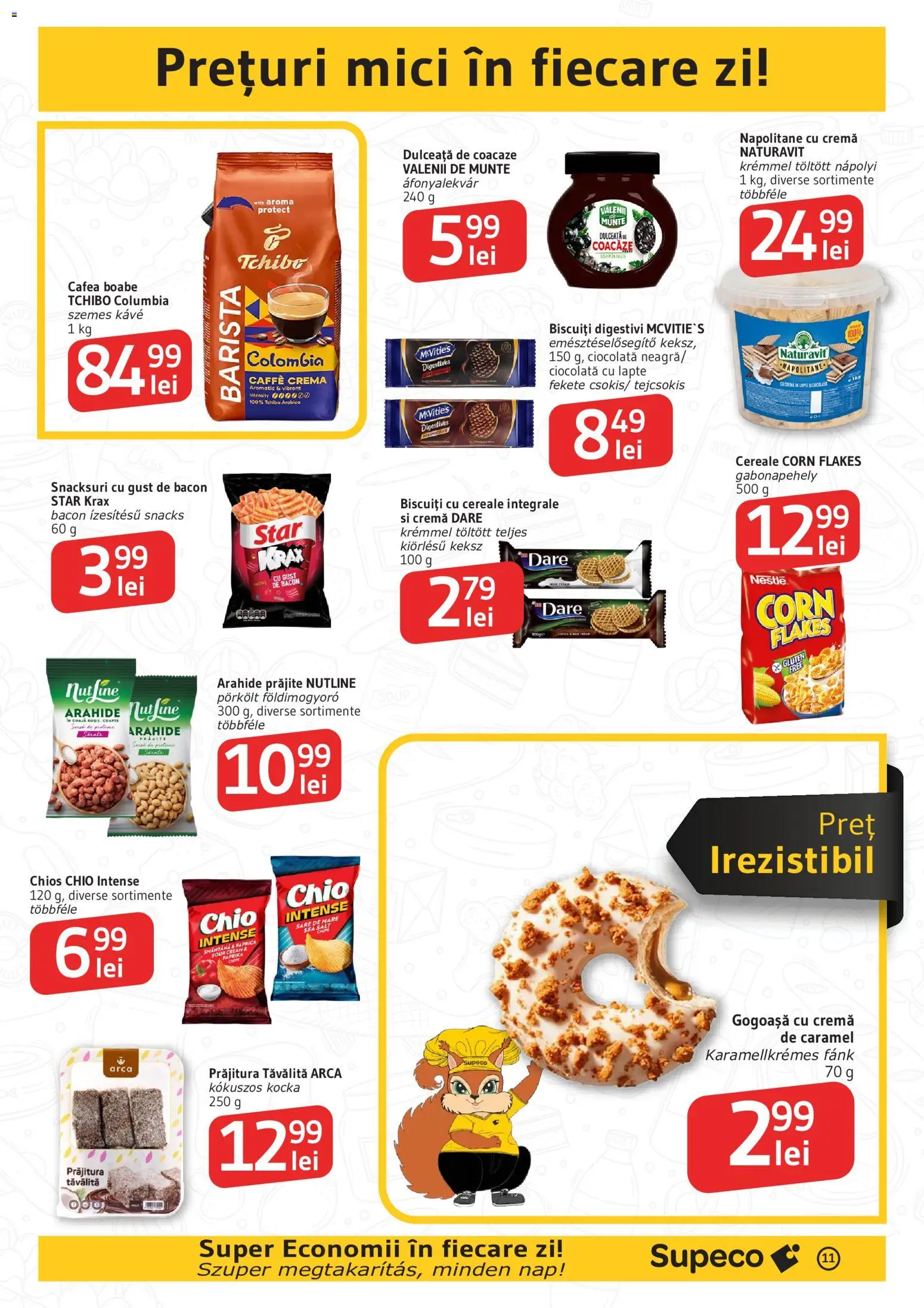 Catalog Supeco 23 Iulie - 4 August 2026 | Pagina 11 | Produse: Bacon, Cafea, Cereale, Sare