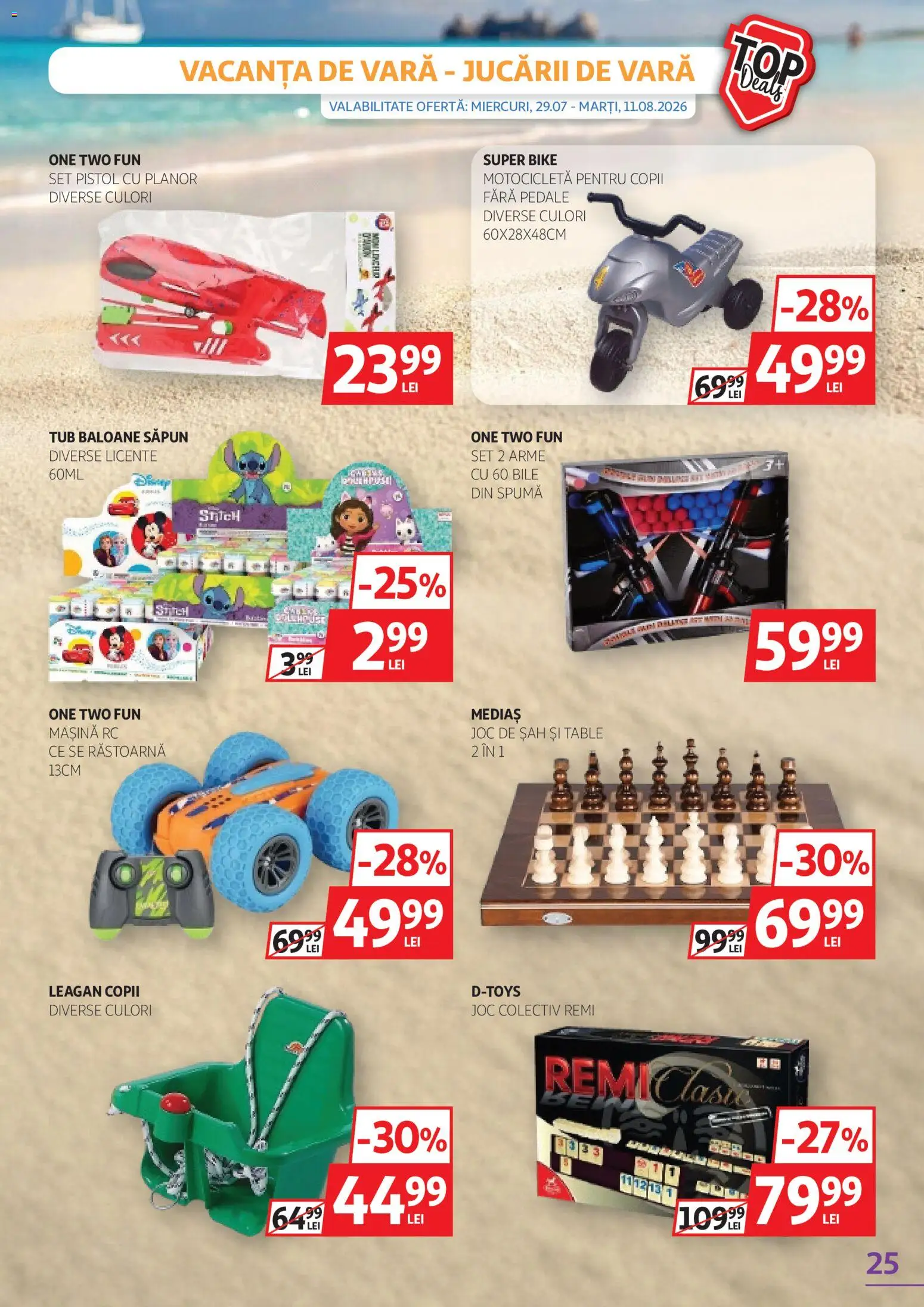 Catalog Auchan 29 Iulie - 10 August 2026 | Pagina 25 | Produse: Joc, Săpun