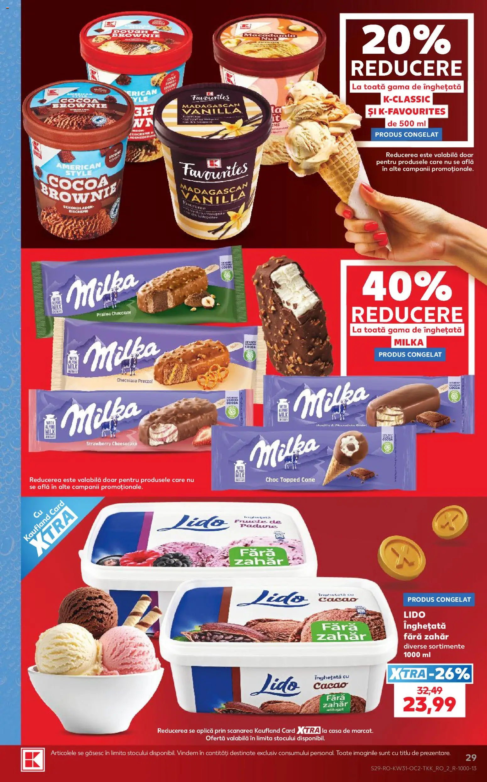 Catalog Kaufland 29 Iulie - 3 August 2026 | Pagina 29 | Produse: Delgeç, Praline, Cacao, Zahăr