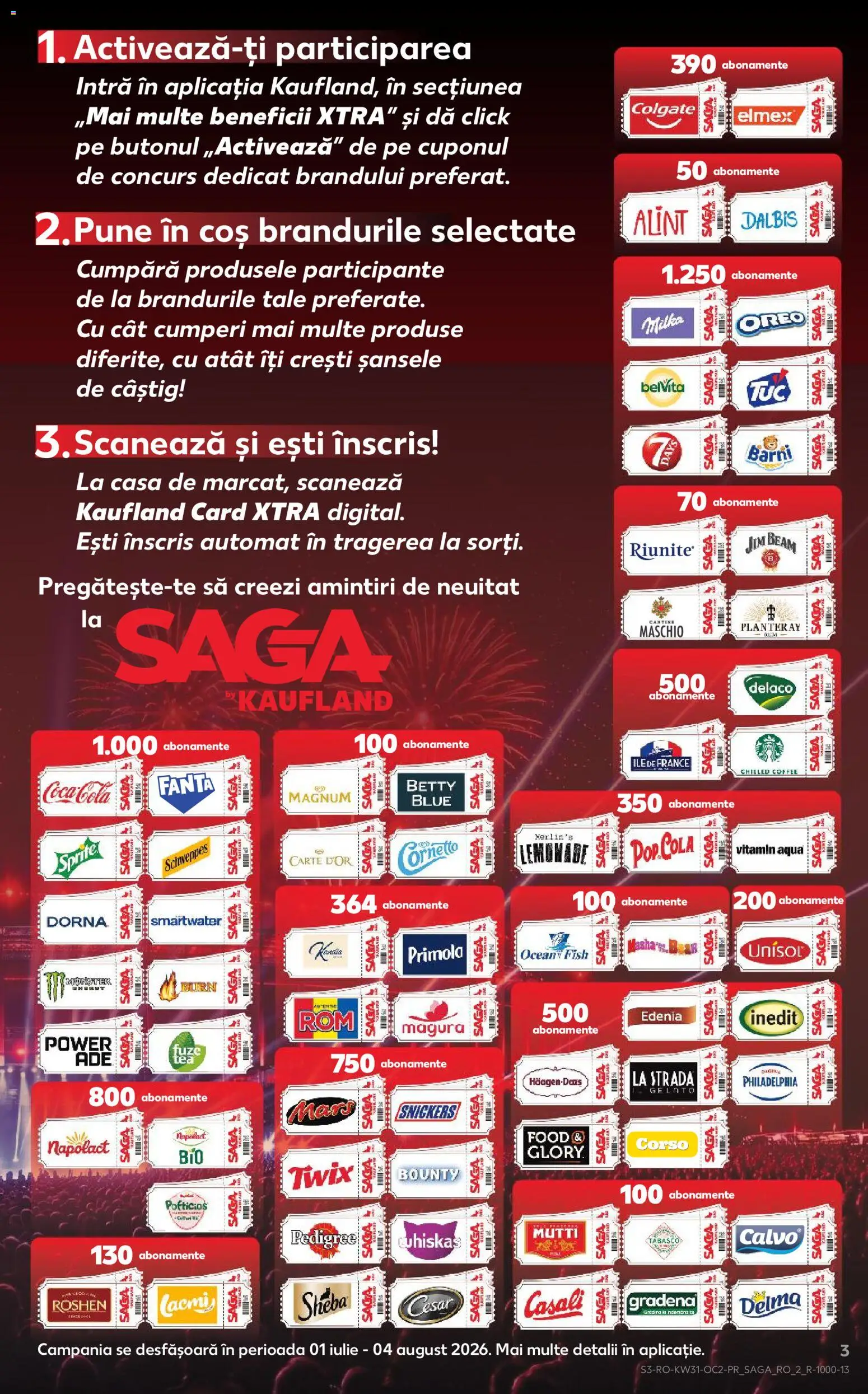 Catalog Kaufland 29 Iulie - 3 August 2026 | Pagina 3 | Produse: Light Kedi Konservesi, Coș, Amerikan servis