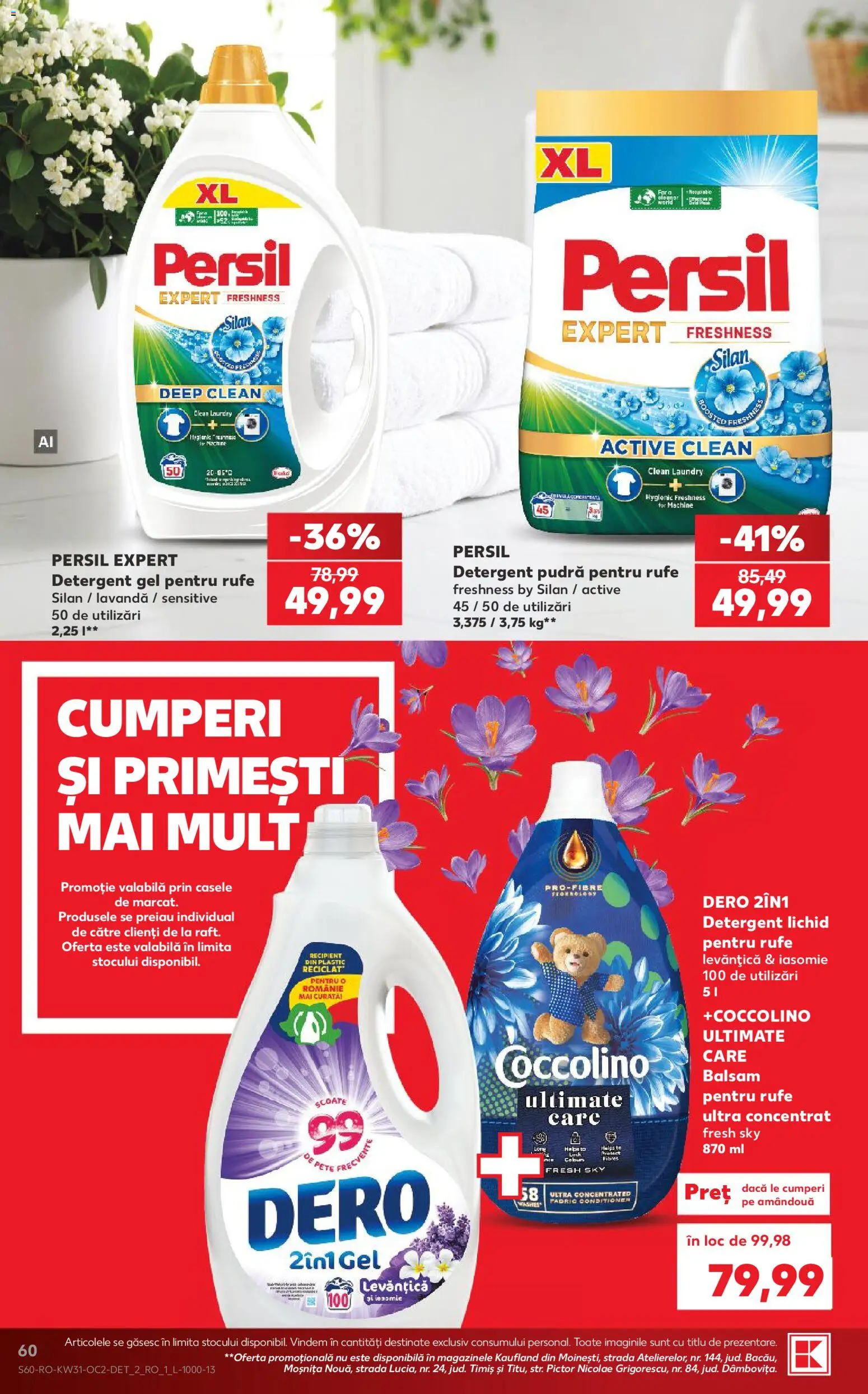 Catalog Kaufland 29 Iulie - 3 August 2026 | Pagina 60 | Produse: Pomelo, Pudră, Balsam, Detergent