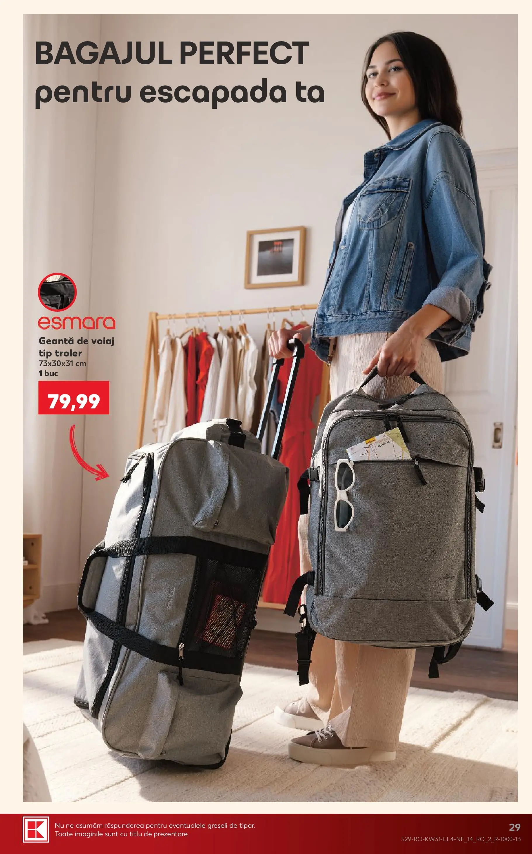 Catalog Kaufland 29 Iulie - 3 August 2026 | Pagina 29 | Produse: Geantă de voiaj, Geantă