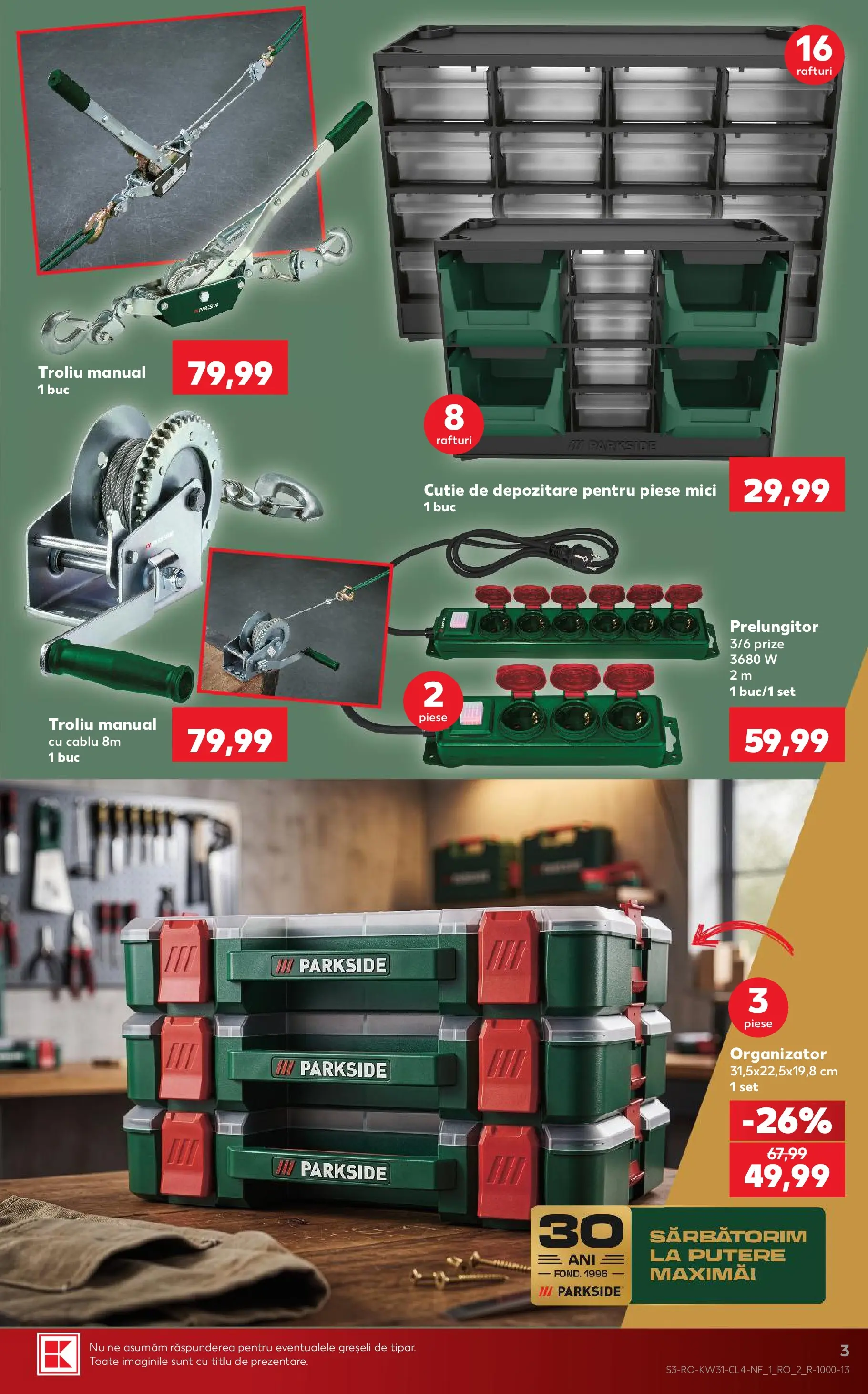 Catalog Kaufland 29 Iulie - 3 August 2026 | Pagina 3 | Produse: Prelungitor, Cablu, Cutie, Mici