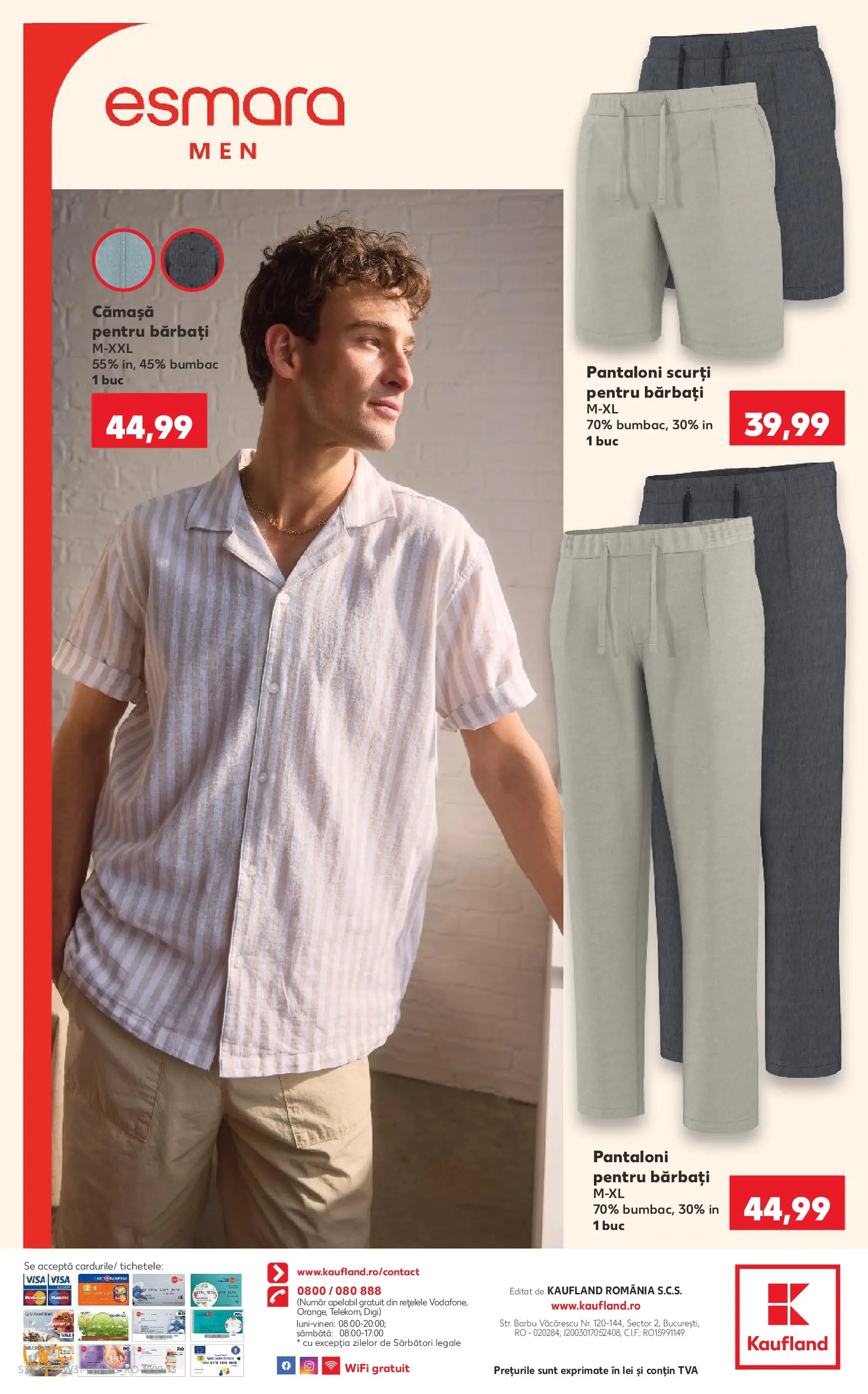 Catalog Kaufland 29 Iulie - 3 August 2026 | Pagina 32 | Produse: Pantaloni, Pantaloni scurți