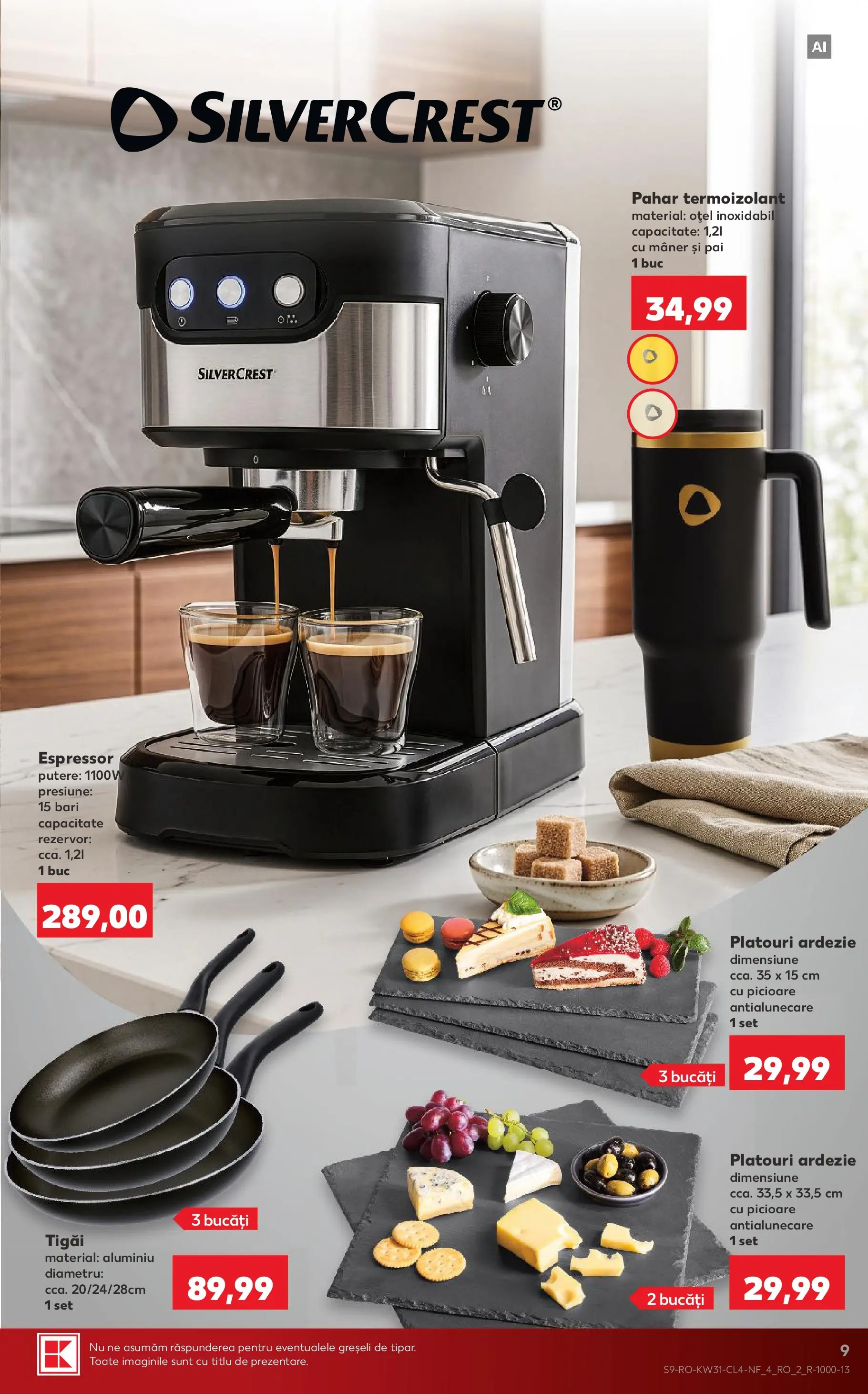 Catalog Kaufland 29 Iulie - 3 August 2026 | Pagina 9 | Produse: Espressor, Mâner
