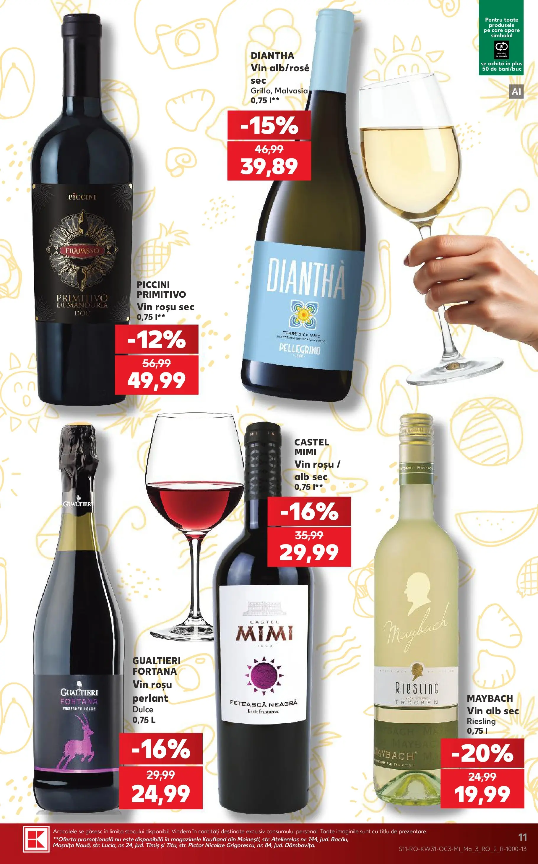 Catalog Kaufland 29 Iulie - 3 August 2026 | Pagina 11 | Produse: Vin