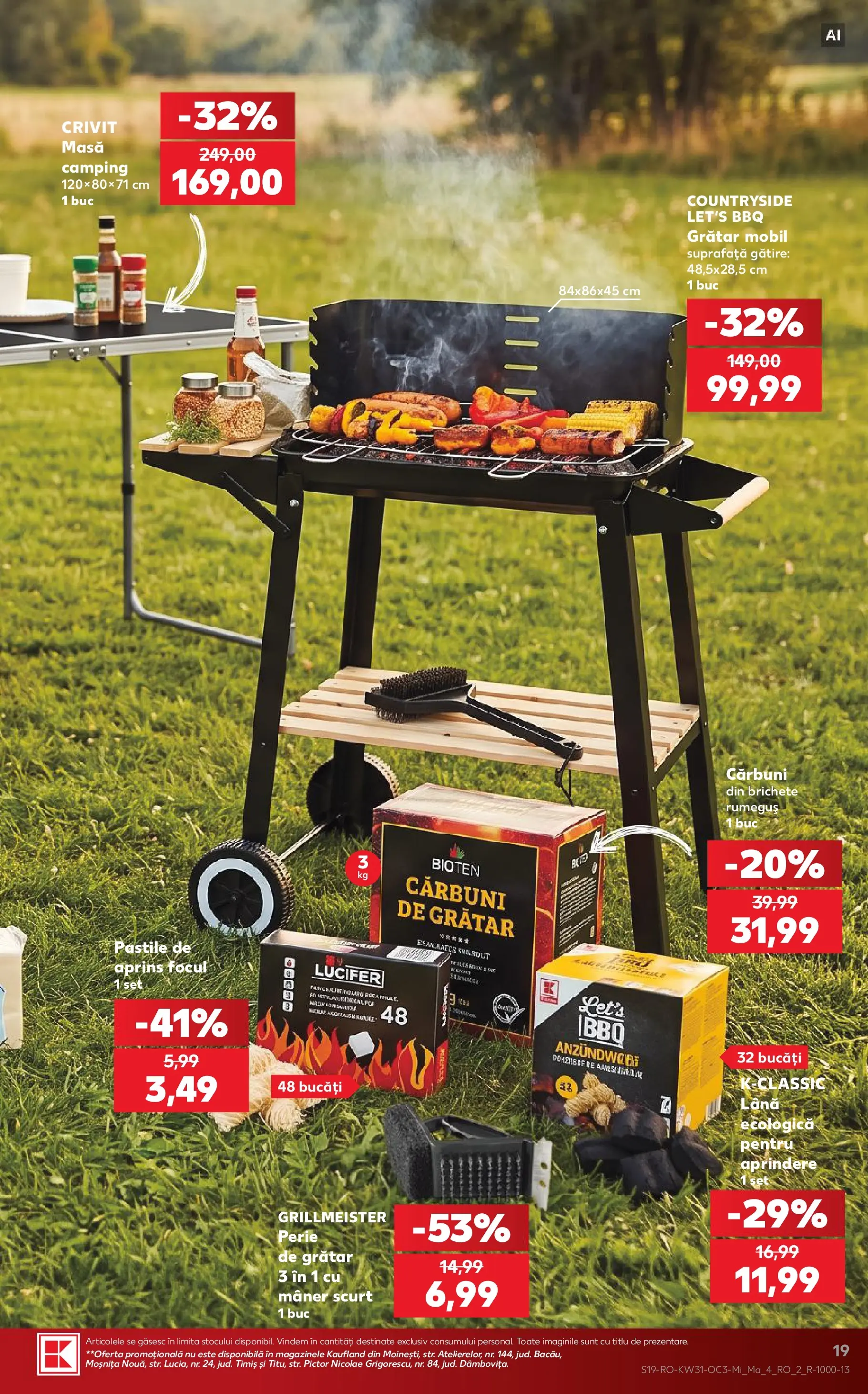 Catalog Kaufland 29 Iulie - 3 August 2026 | Pagina 19 | Produse: Mâner, Masă, Perie, Soğanlar