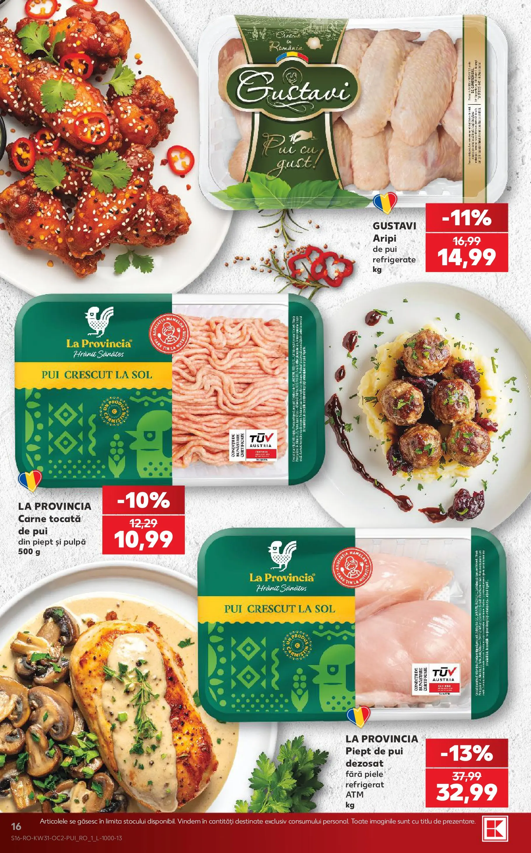 Catalog Kaufland 29 Iulie - 3 August 2026 | Pagina 16 | Produse: Hacıyatmaz Kedi Oyuncağı, Kedi Oyun Alanları, Carne tocată
