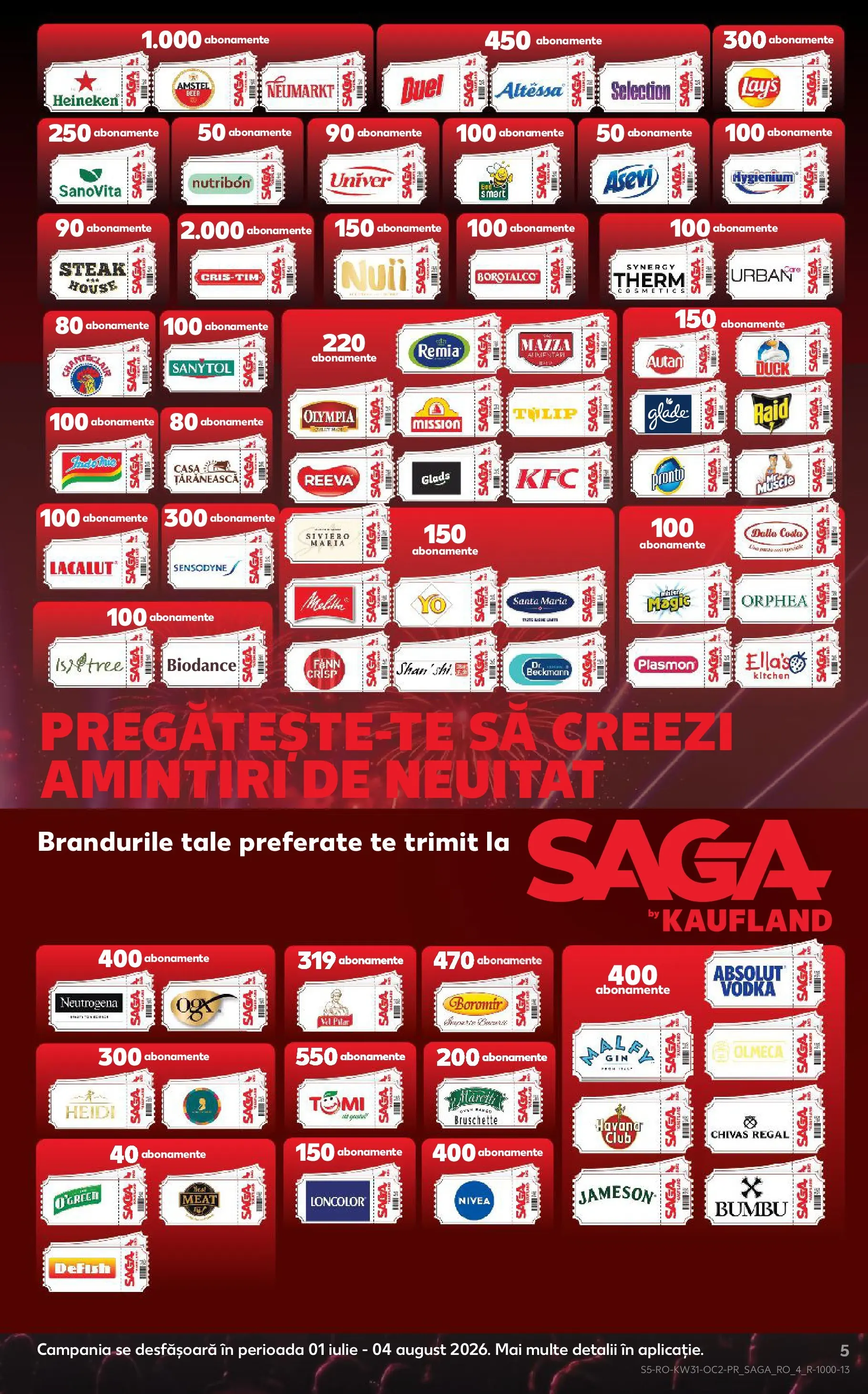 Catalog Kaufland 29 Iulie - 3 August 2026 | Pagina 5 | Produse: Vodka