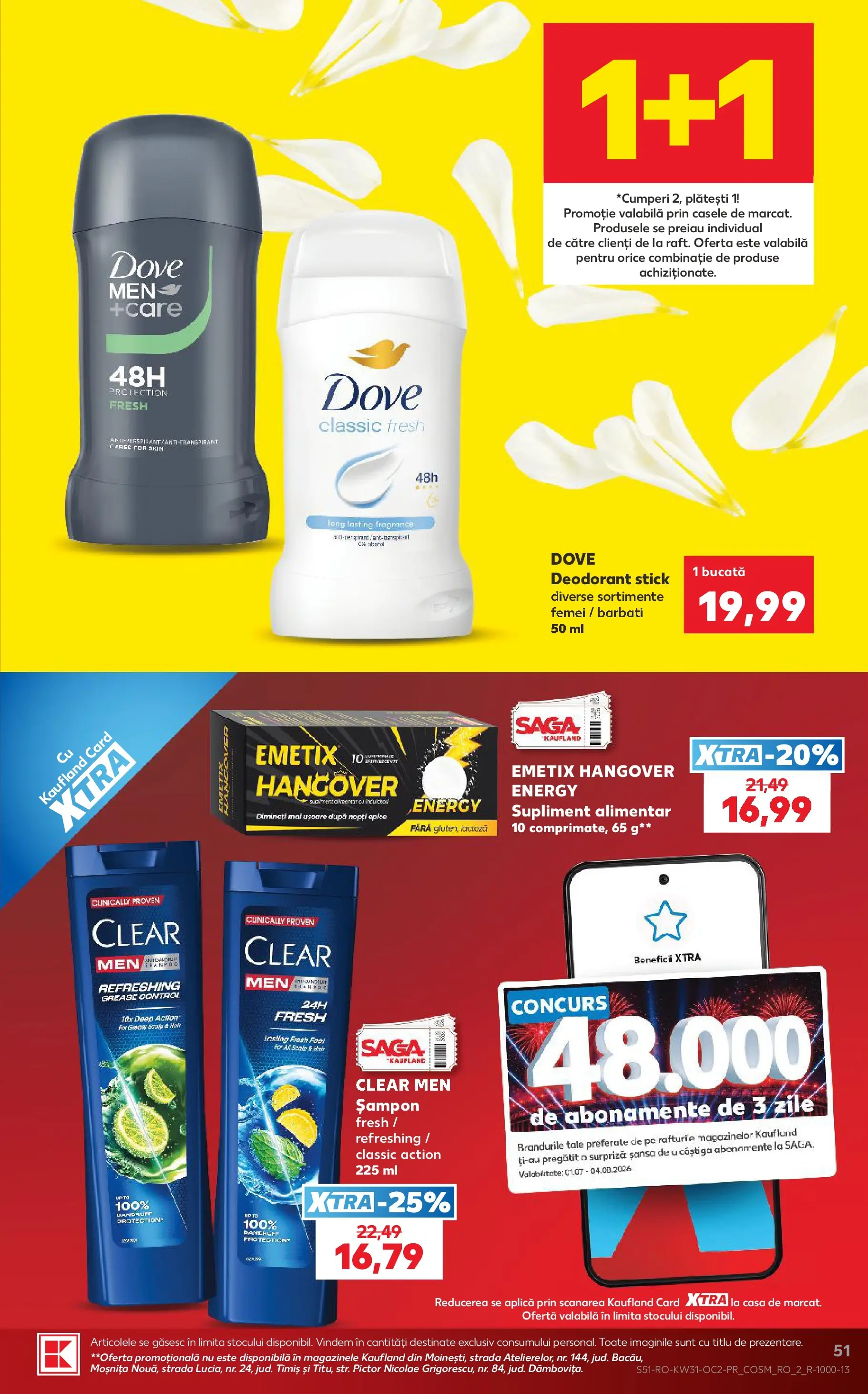 Catalog Kaufland 29 Iulie - 3 August 2026 | Pagina 51 | Produse: Simit, Șampon, Deodorant, Antiperspirant