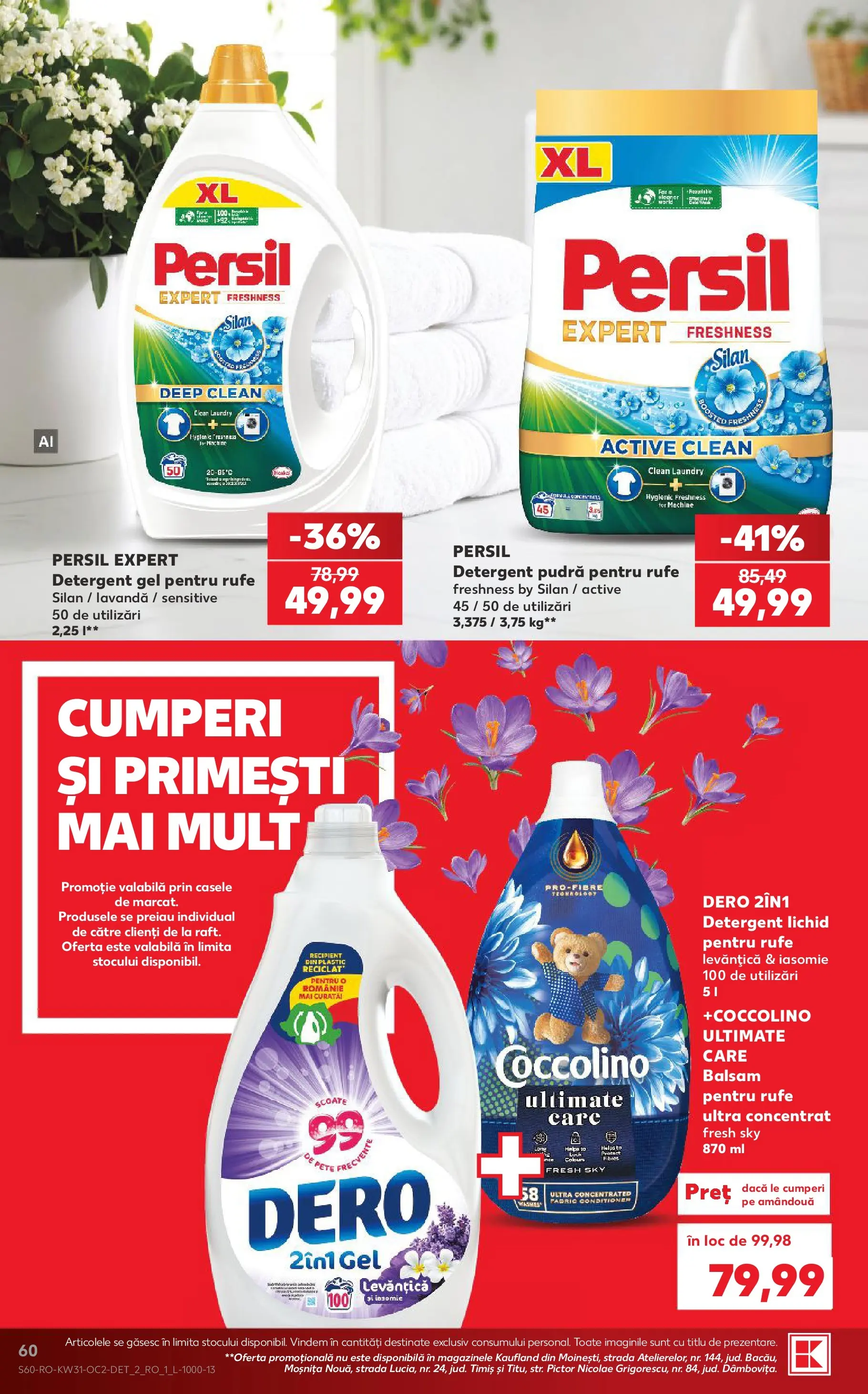Catalog Kaufland 29 Iulie - 3 August 2026 | Pagina 60 | Produse: Pomelo, Raft, Balsam, Detergent