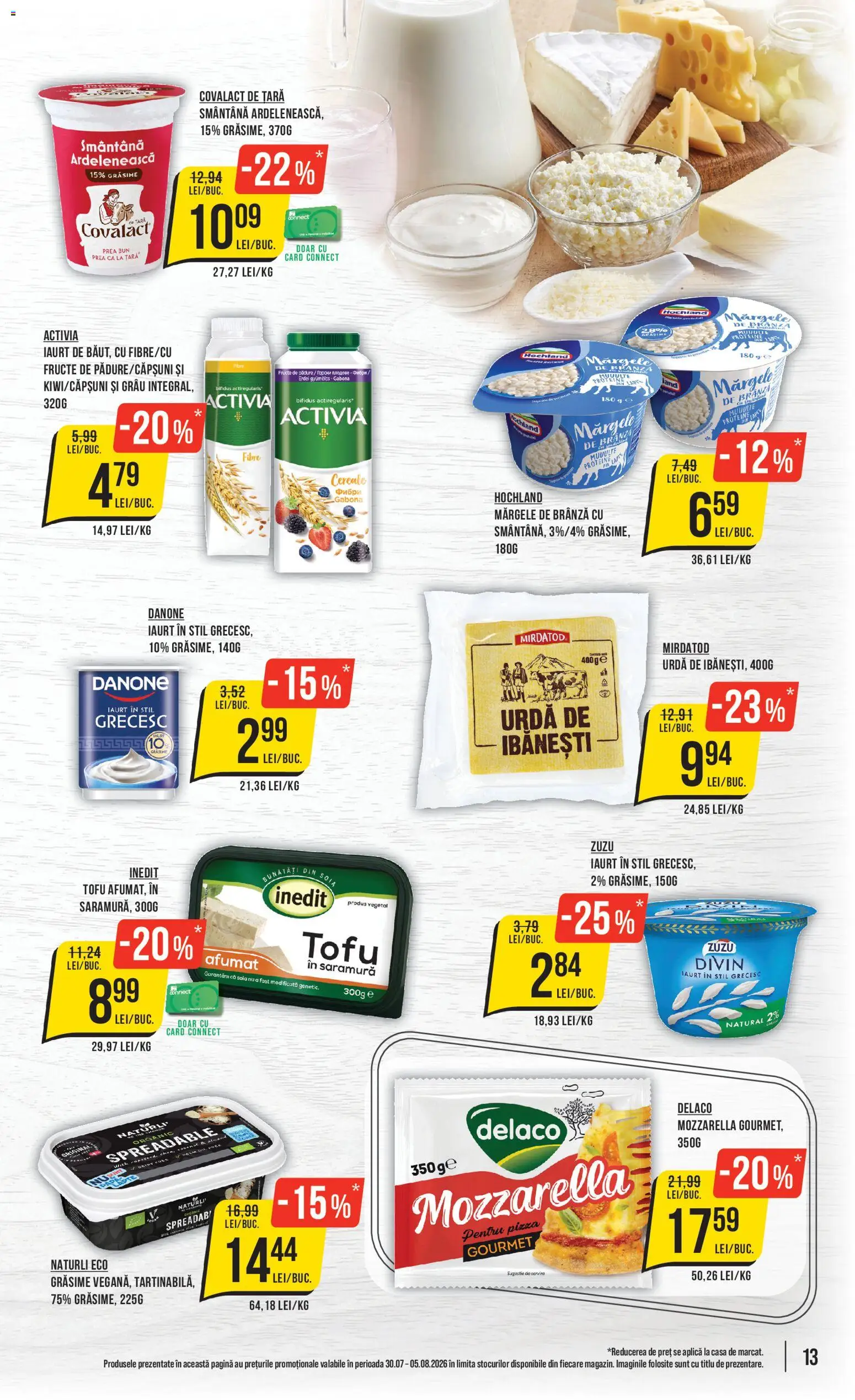 Catalog Mega Image 30 Iulie - 4 August 2026 | Pagina 13 | Produse: Masaüstü kılıfı, Brânză, Cereale, Fructe