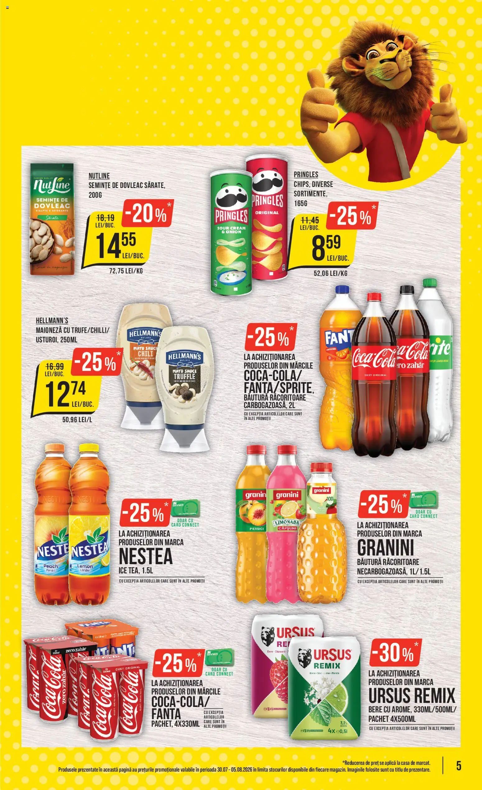 Catalog Mega Image 30 Iulie - 4 August 2026 | Pagina 5 | Produse: Sıcak su torbası, Bere, Portocale, Zahăr