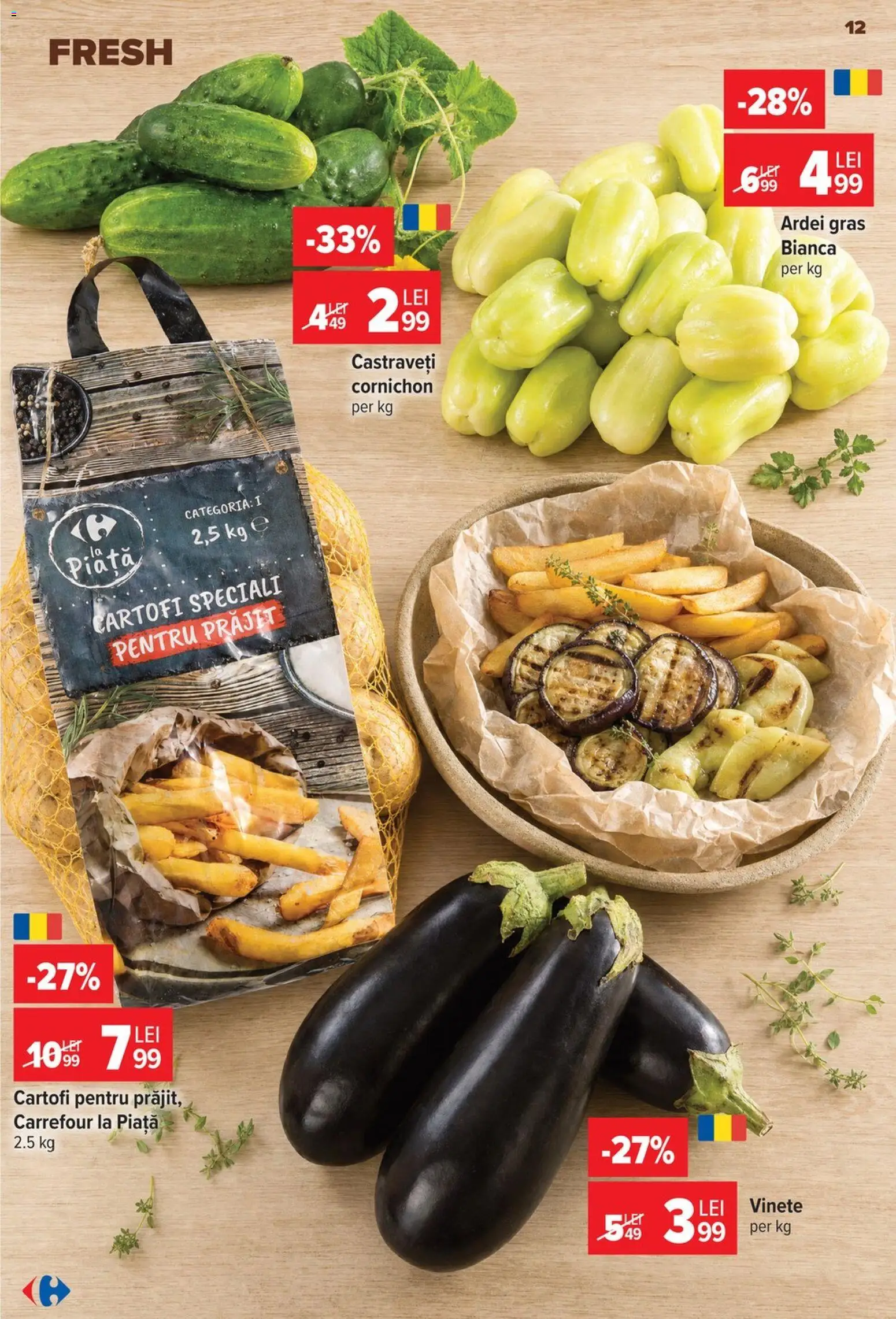 Catalog Carrefour 29 Iulie - 3 August 2026 | Pagina 12 | Produse: Ardei, Castraveți, Cartofi
