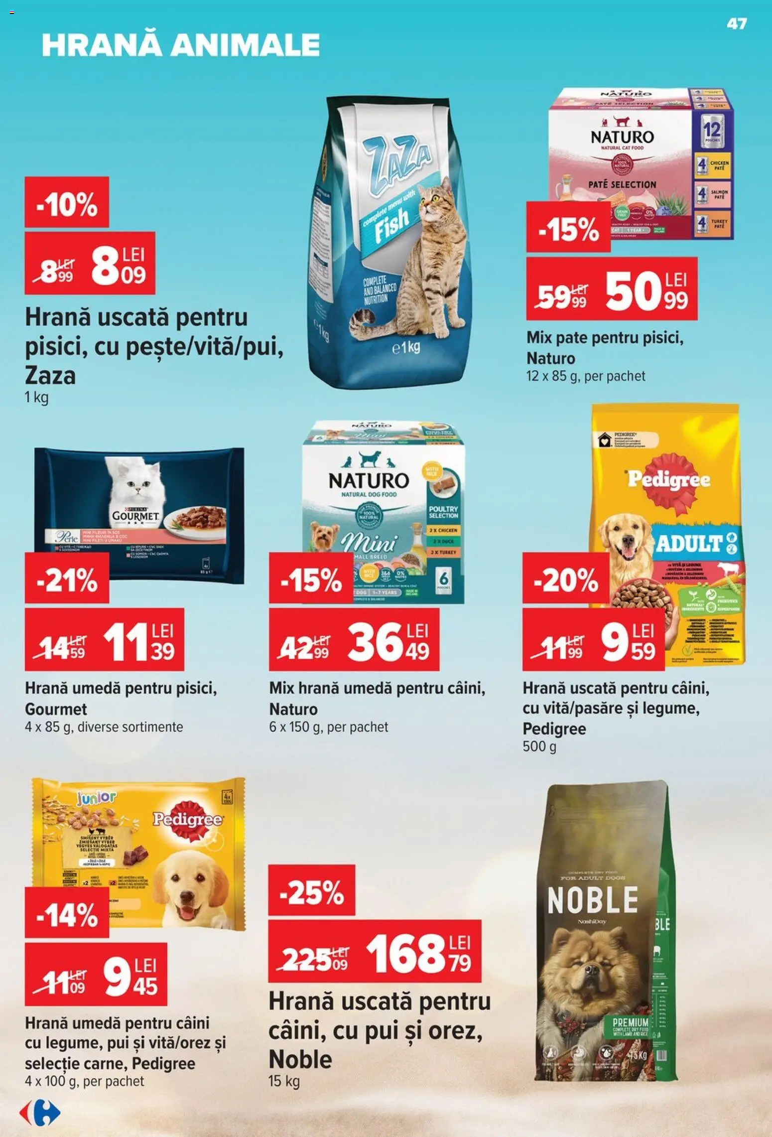 Catalog Carrefour 29 Iulie - 3 August 2026 | Pagina 47 | Produse: Hacıyatmaz Kedi Oyuncağı, Pate
