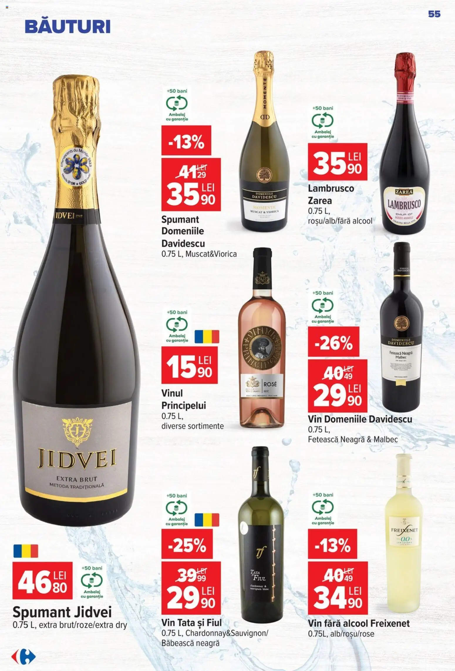 Catalog Carrefour 29 Iulie - 3 August 2026 | Pagina 55 | Produse: Vin