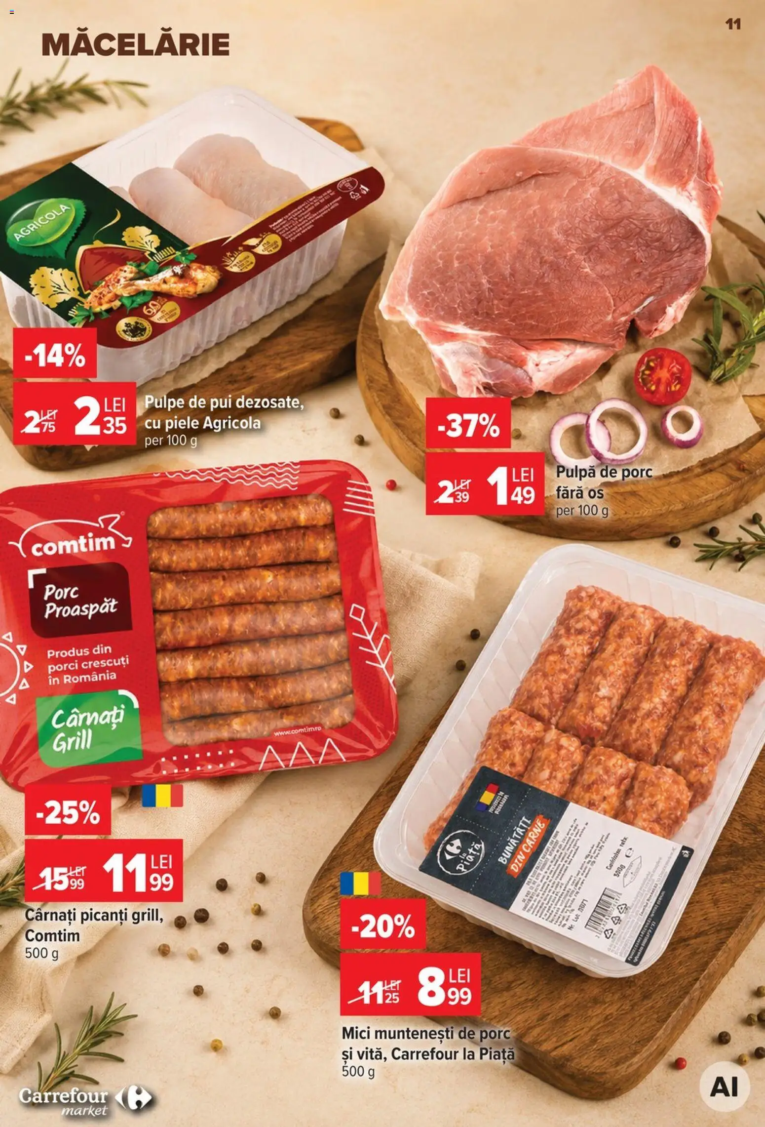 Catalog Carrefour 29 Iulie - 3 August 2026 | Pagina 11 | Produse: Grill, Hacıyatmaz Kedi Oyuncağı, Mici, Cârnați
