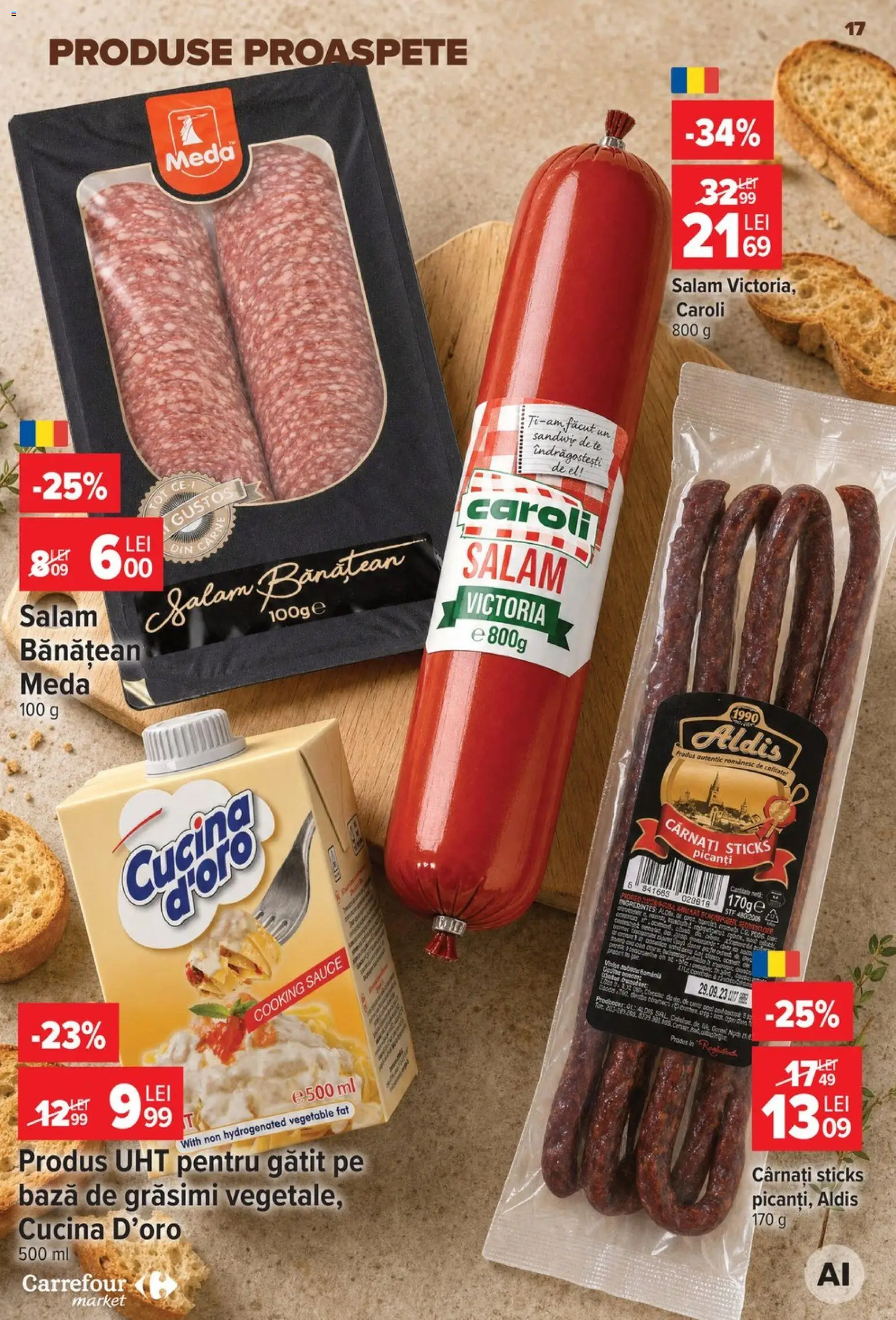 Catalog Carrefour 29 Iulie - 3 August 2026 | Pagina 17 | Produse: Salam, Cârnați