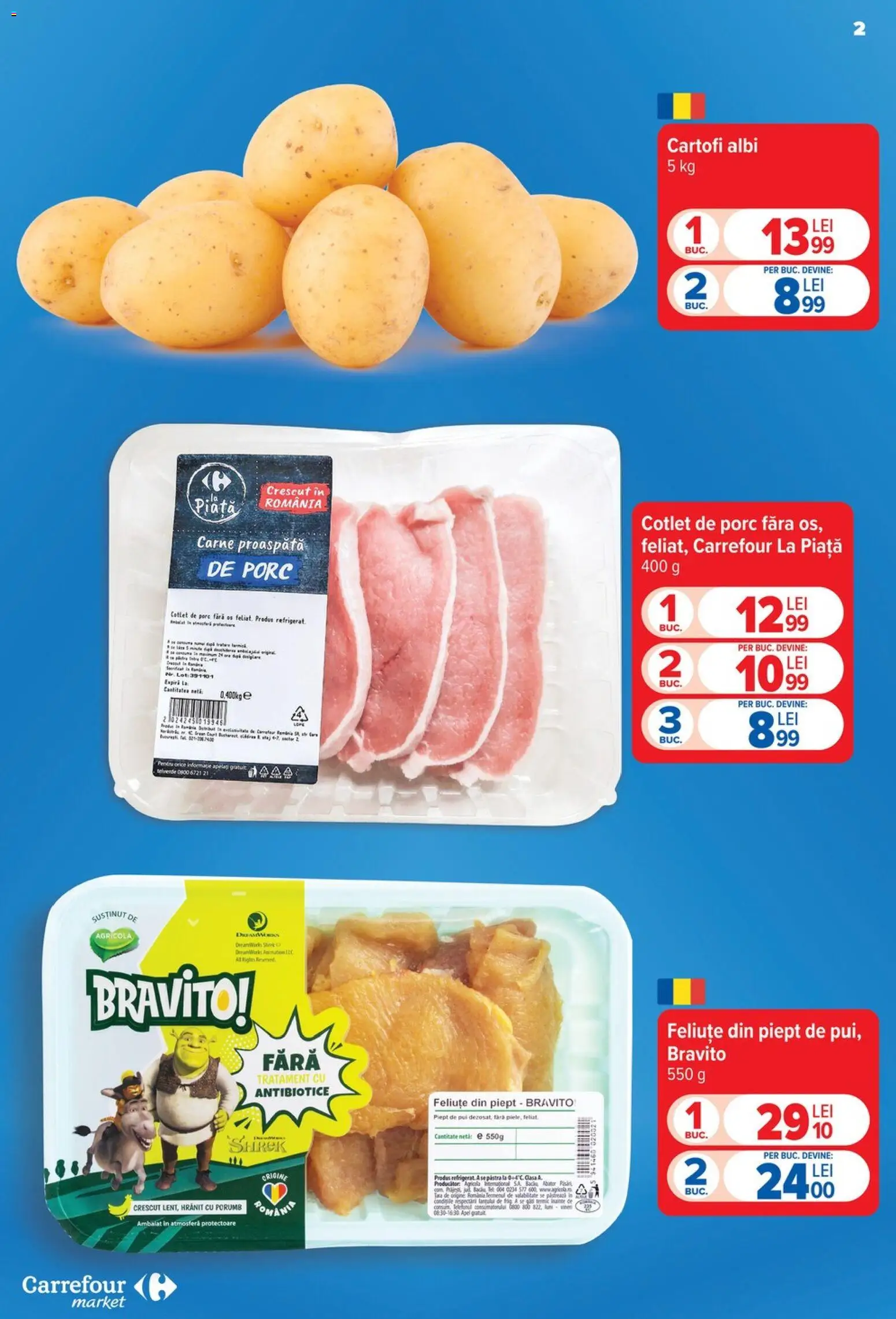 Catalog Carrefour 29 Iulie - 3 August 2026 | Pagina 2 | Produse: Lait de coco, Porumb, Cartofi