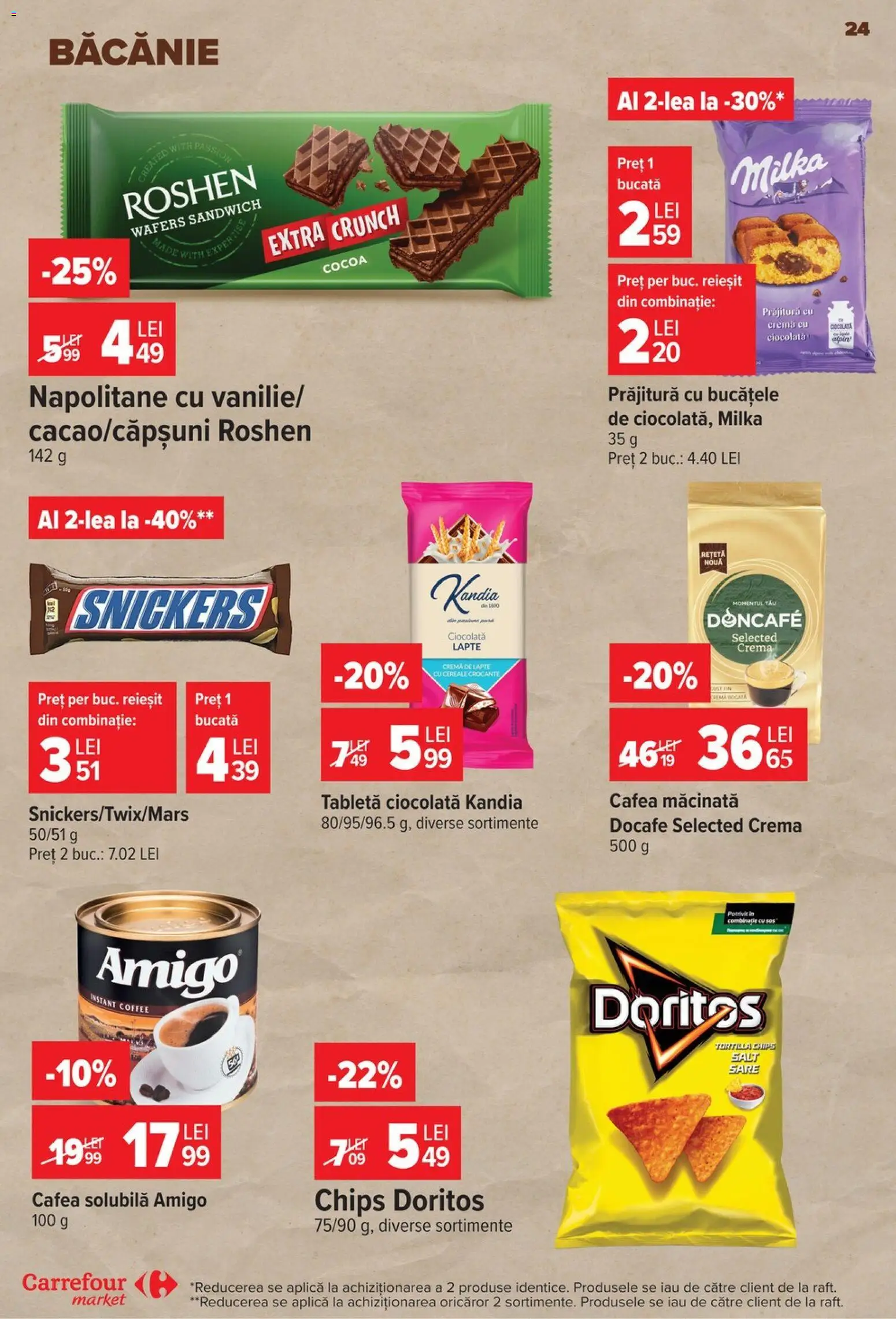 Catalog Carrefour 29 Iulie - 3 August 2026 | Pagina 24 | Produse: Tabletă, Cereale, Sos, Sare