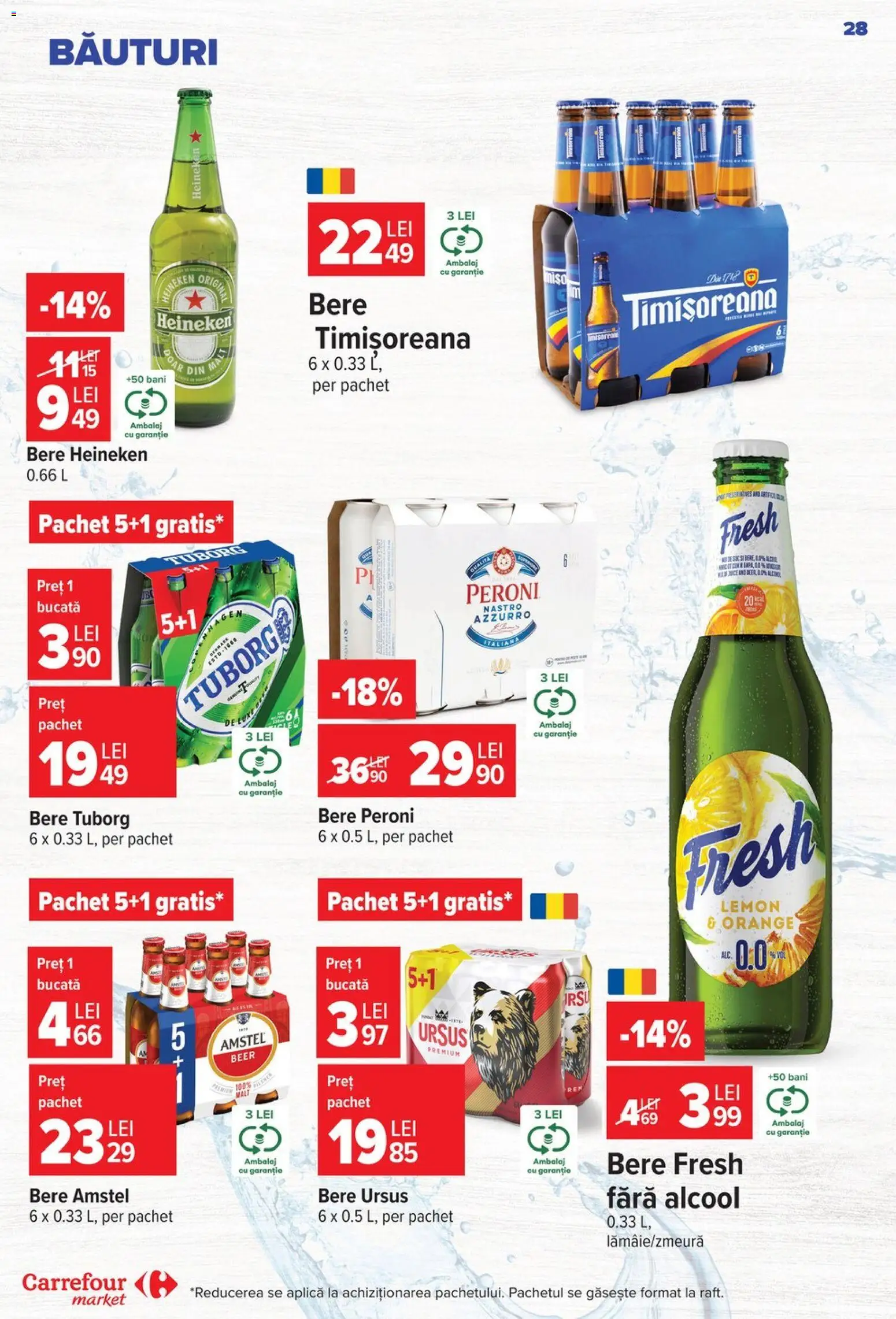 Catalog Carrefour 29 Iulie - 3 August 2026 | Pagina 28 | Produse: Bere