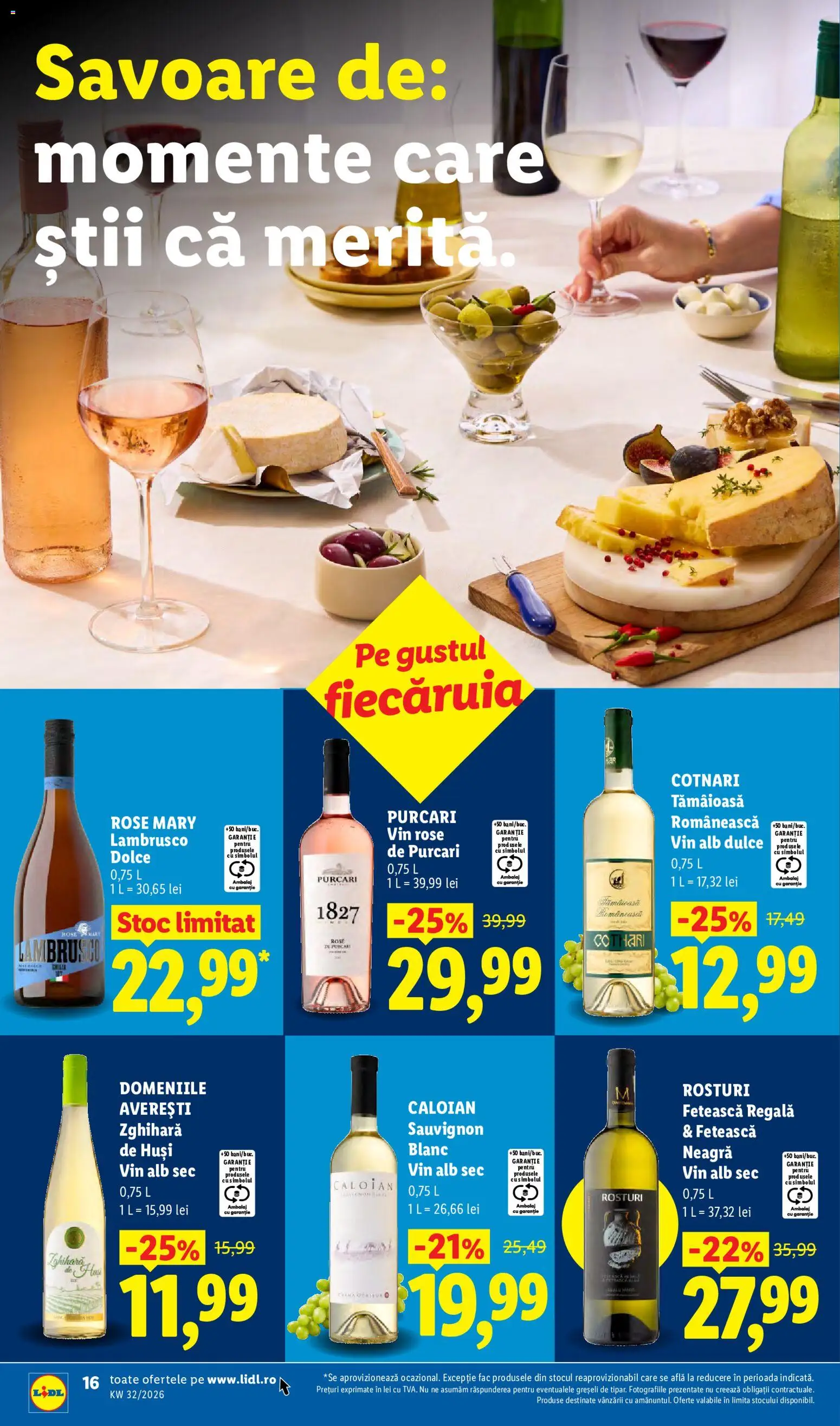 Catalog LIDL 3 - 8 August 2026 | Pagina 16 | Produse: Vin