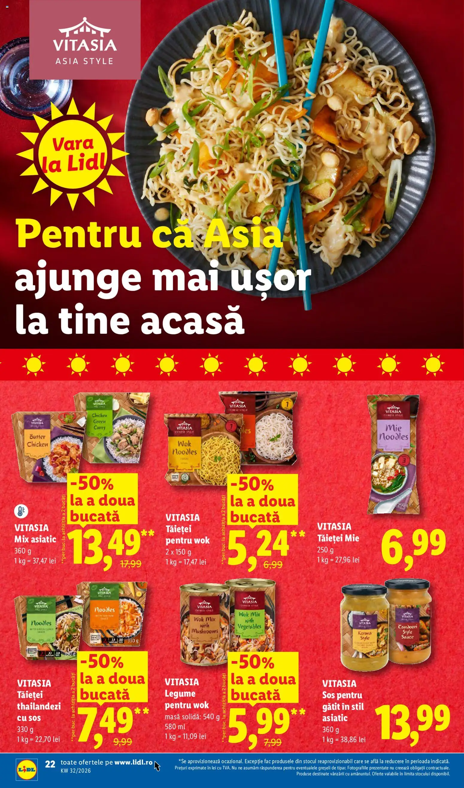 Catalog LIDL 3 - 8 August 2026 | Pagina 22 | Produse: Delgeç, Masă, Legume, Sos