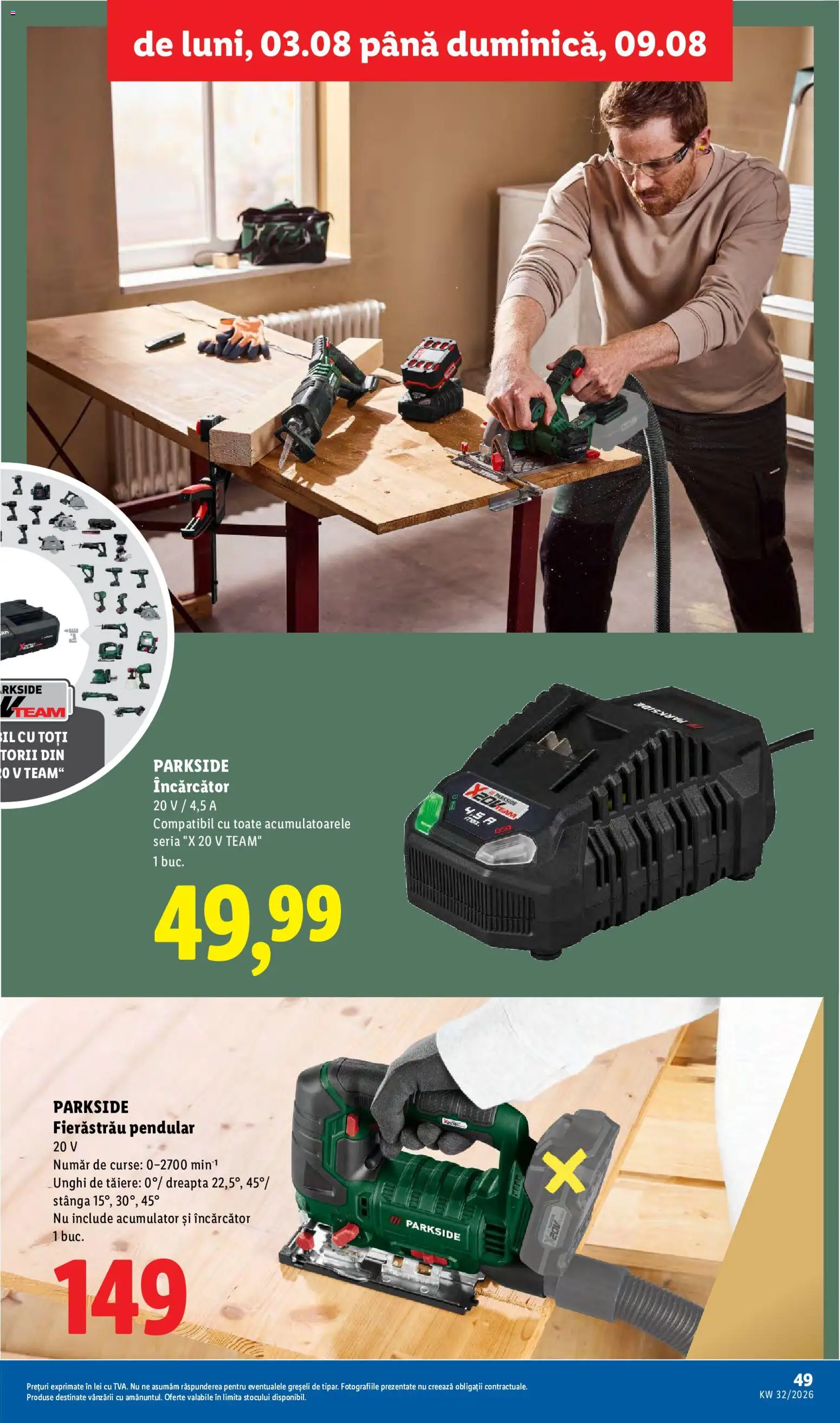 Catalog LIDL 3 - 8 August 2026 | Pagina 49 | Produse: Încărcător