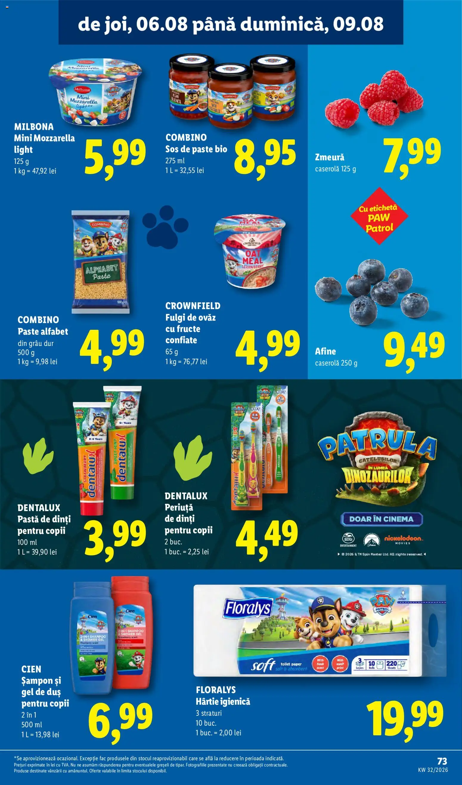 Catalog LIDL 3 - 8 August 2026 | Pagina 71 | Produse: Duș, Șampon, Gel de duș, Pastă de dinți