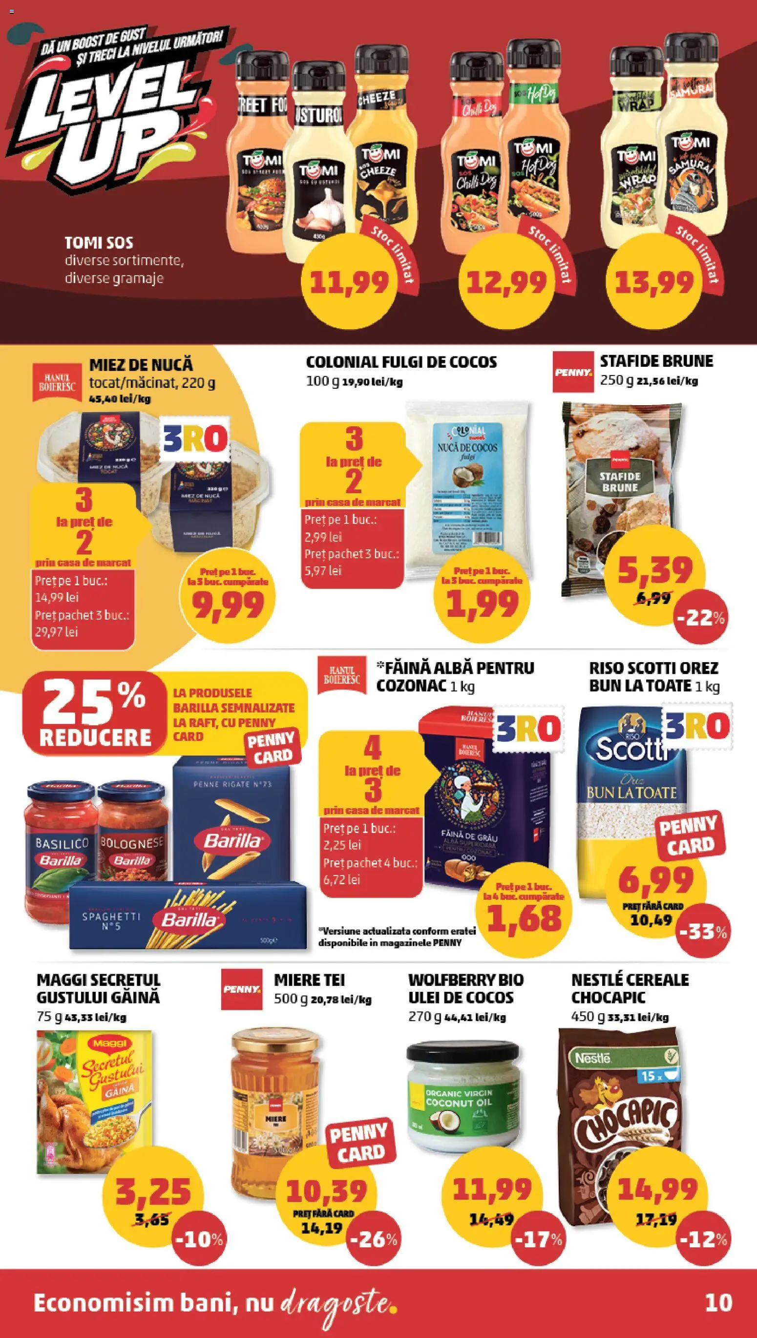 Catalog PENNY Market 29 Iulie - 3 August 2026 | Pagina 10 | Produse: Ulei, Cereale, Fulgi, Sos
