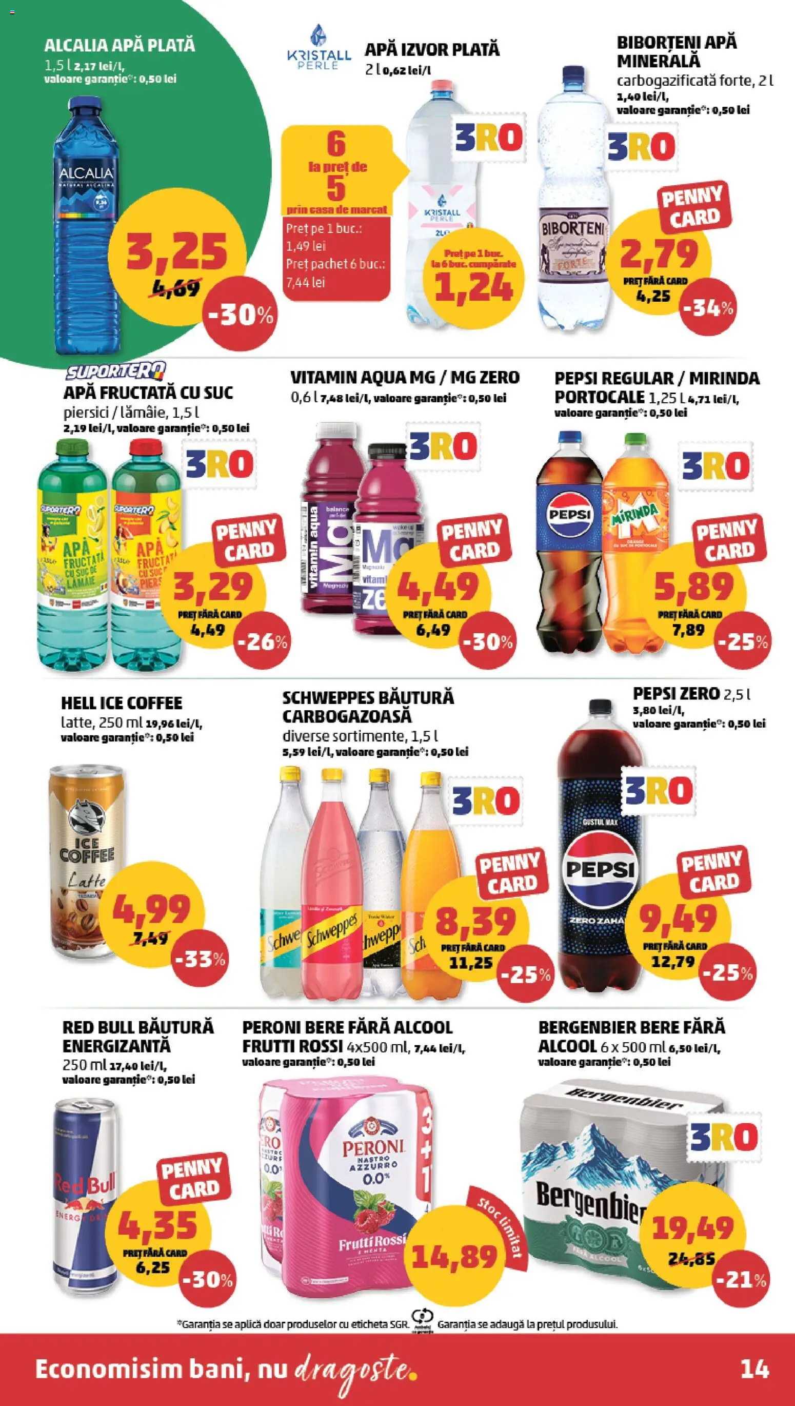 Catalog PENNY Market 29 Iulie - 3 August 2026 | Pagina 14 | Produse: Akrilik boya, Köpek Sabunu, Bere, Băutură energizantă