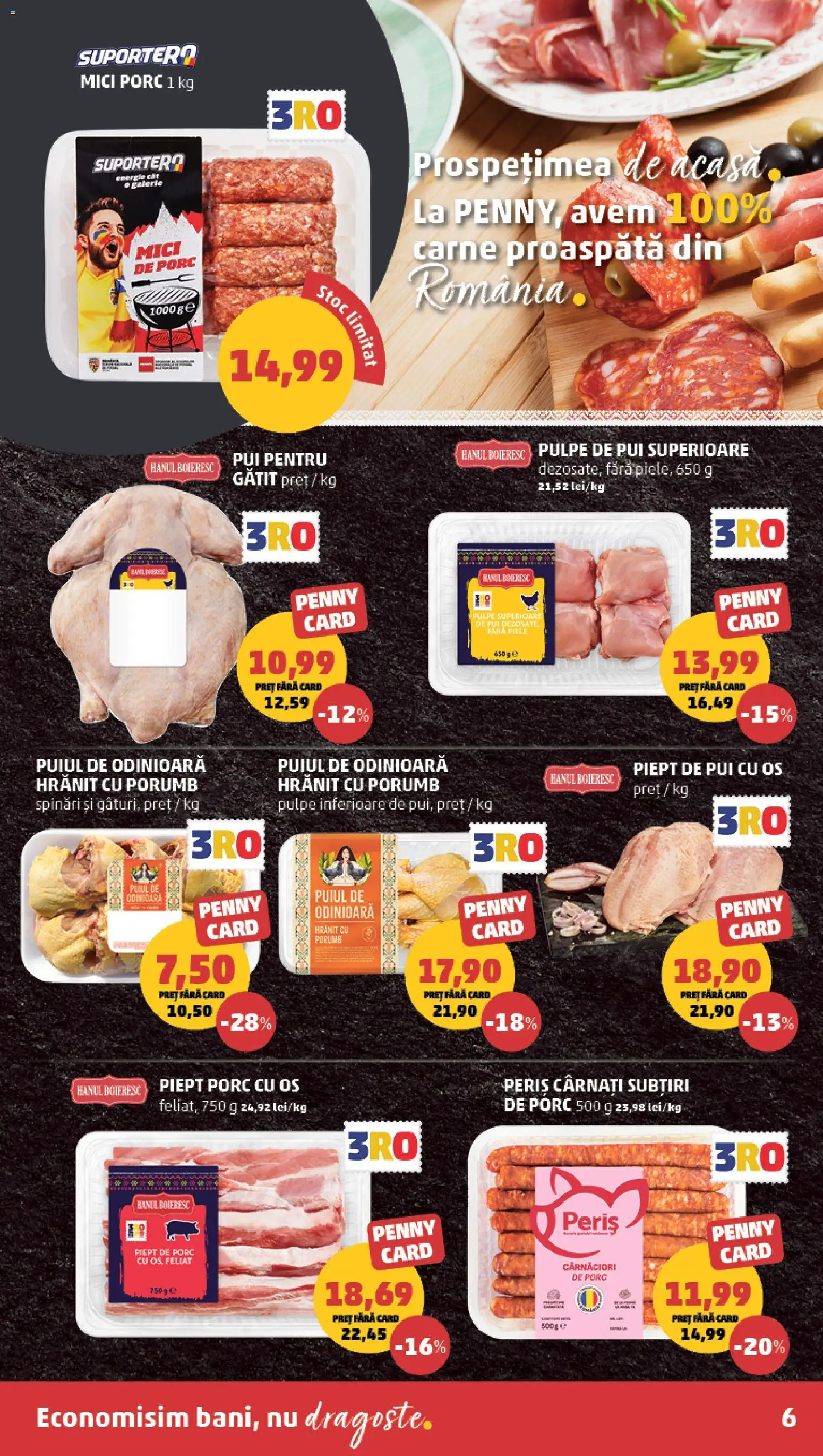 Catalog PENNY Market 29 Iulie - 3 August 2026 | Pagina 6 | Produse: Hacıyatmaz Kedi Oyuncağı, Mici, Porumb, Cârnați
