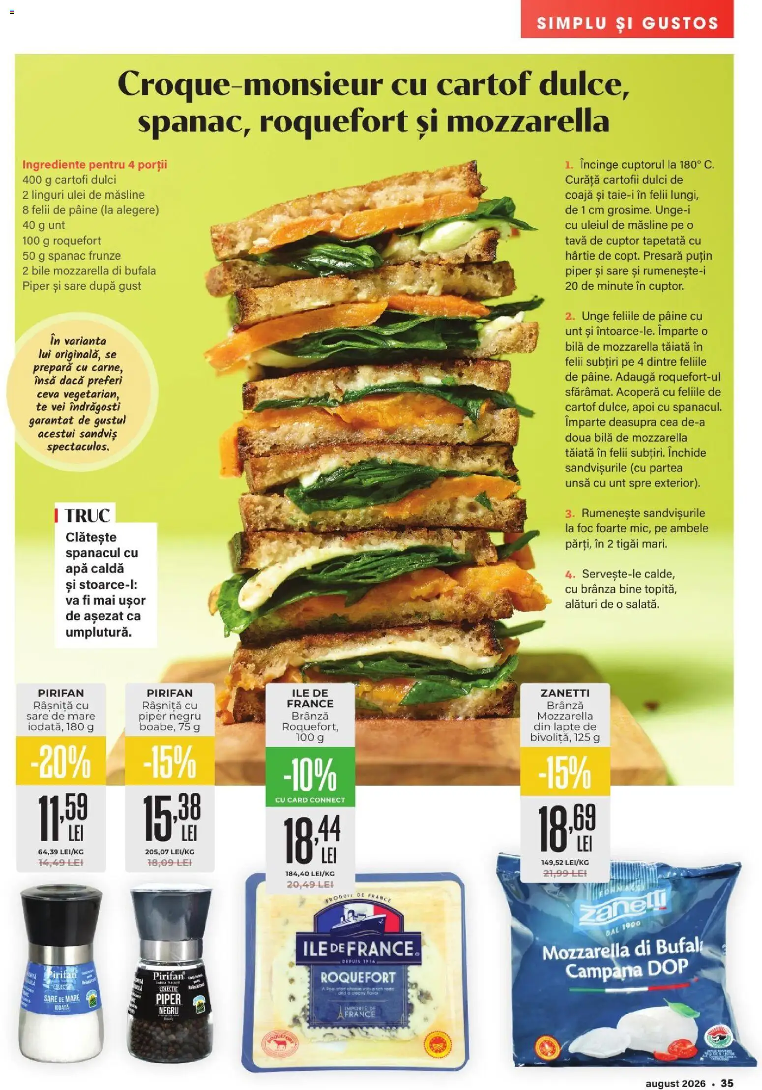 Catalog Mega Image 30 Iulie - 24 August 2026 | Pagina 35 | Produse: Bahçe aydınlatması, Mozzarella, Lapte, Apă