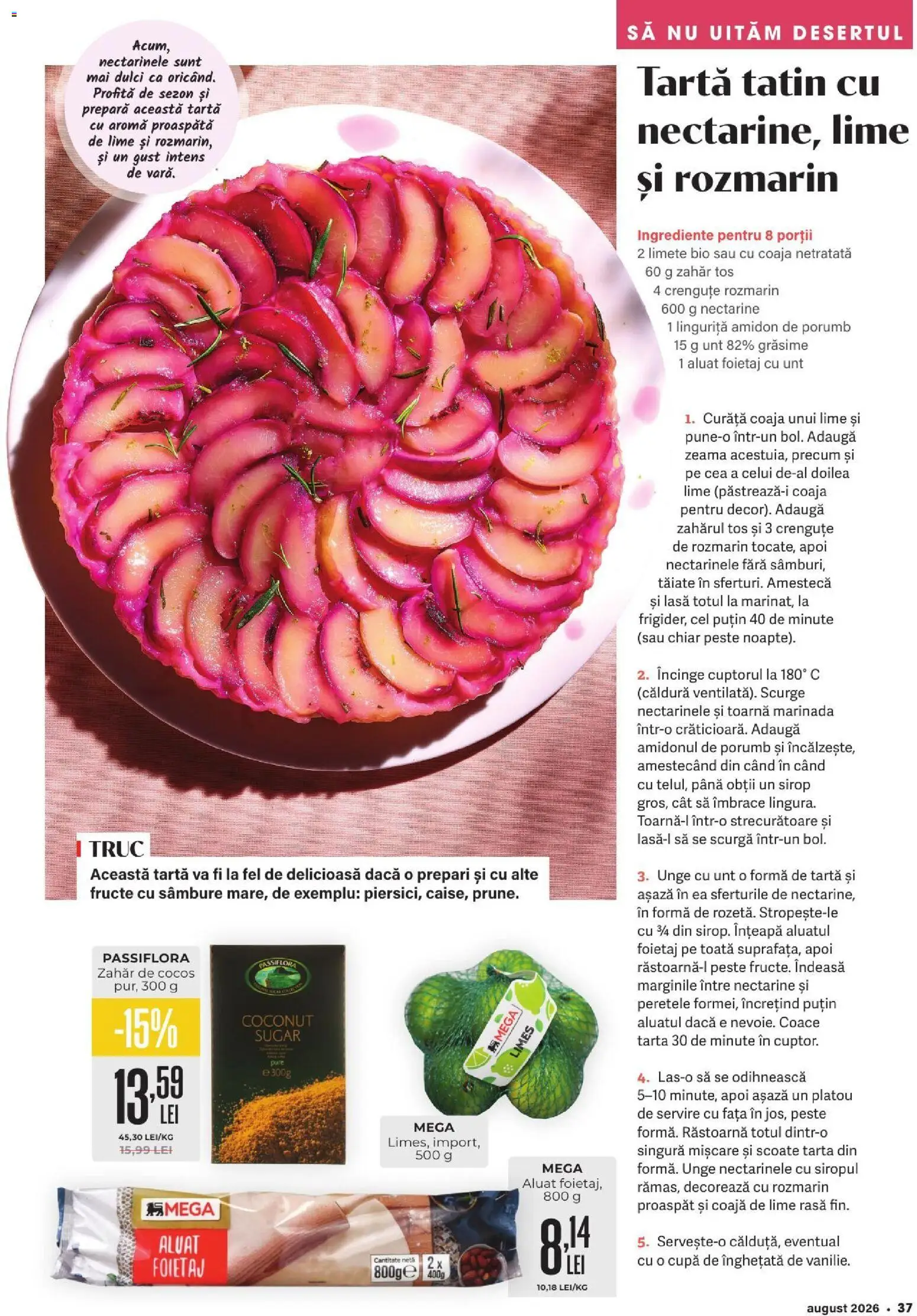 Catalog Mega Image 30 Iulie - 24 August 2026 | Pagina 37 | Produse: Lime, Foietaj, Aluat, Sirop