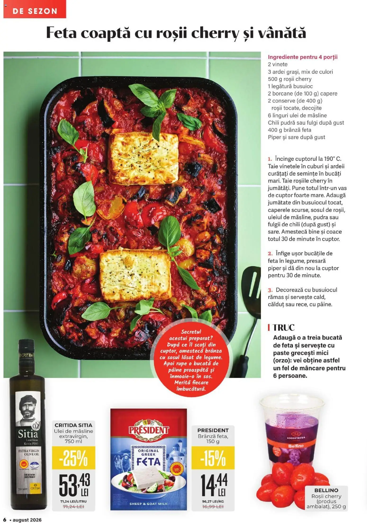 Catalog Mega Image 30 Iulie - 24 August 2026 | Pagina 6 | Produse: Vânătă, Cuptor, Pudră, Roșii