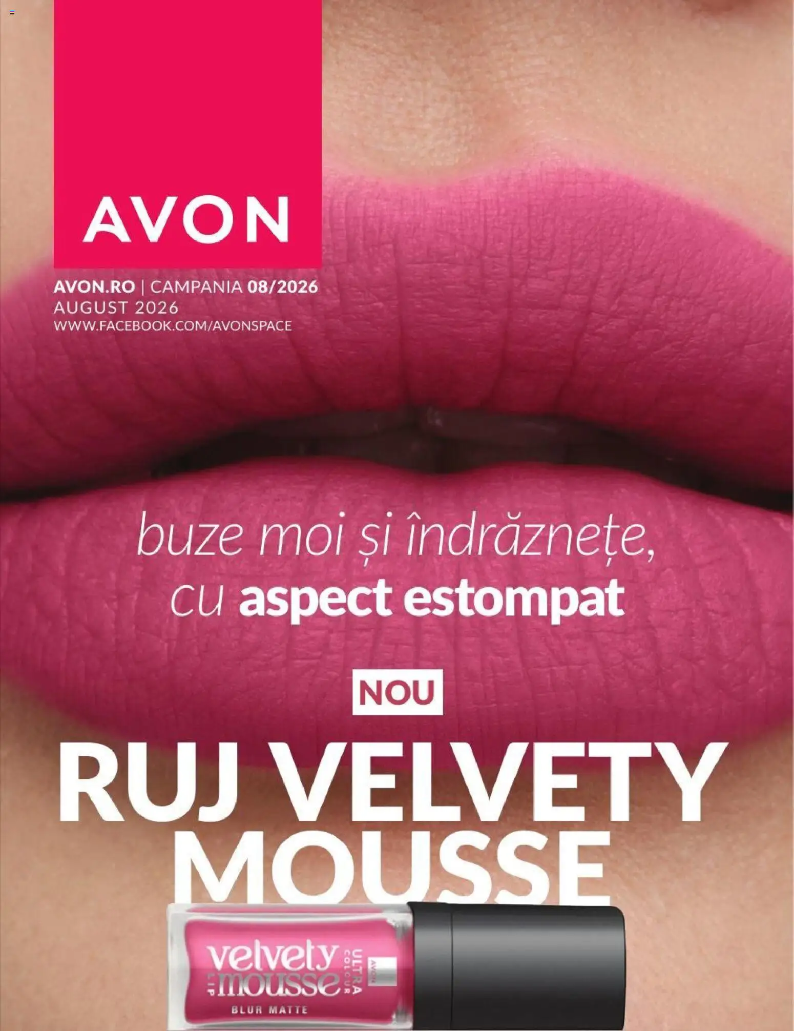 Catalog Avon 1 - 30 August 2026 | Pagina 1 | Produse: Ruj