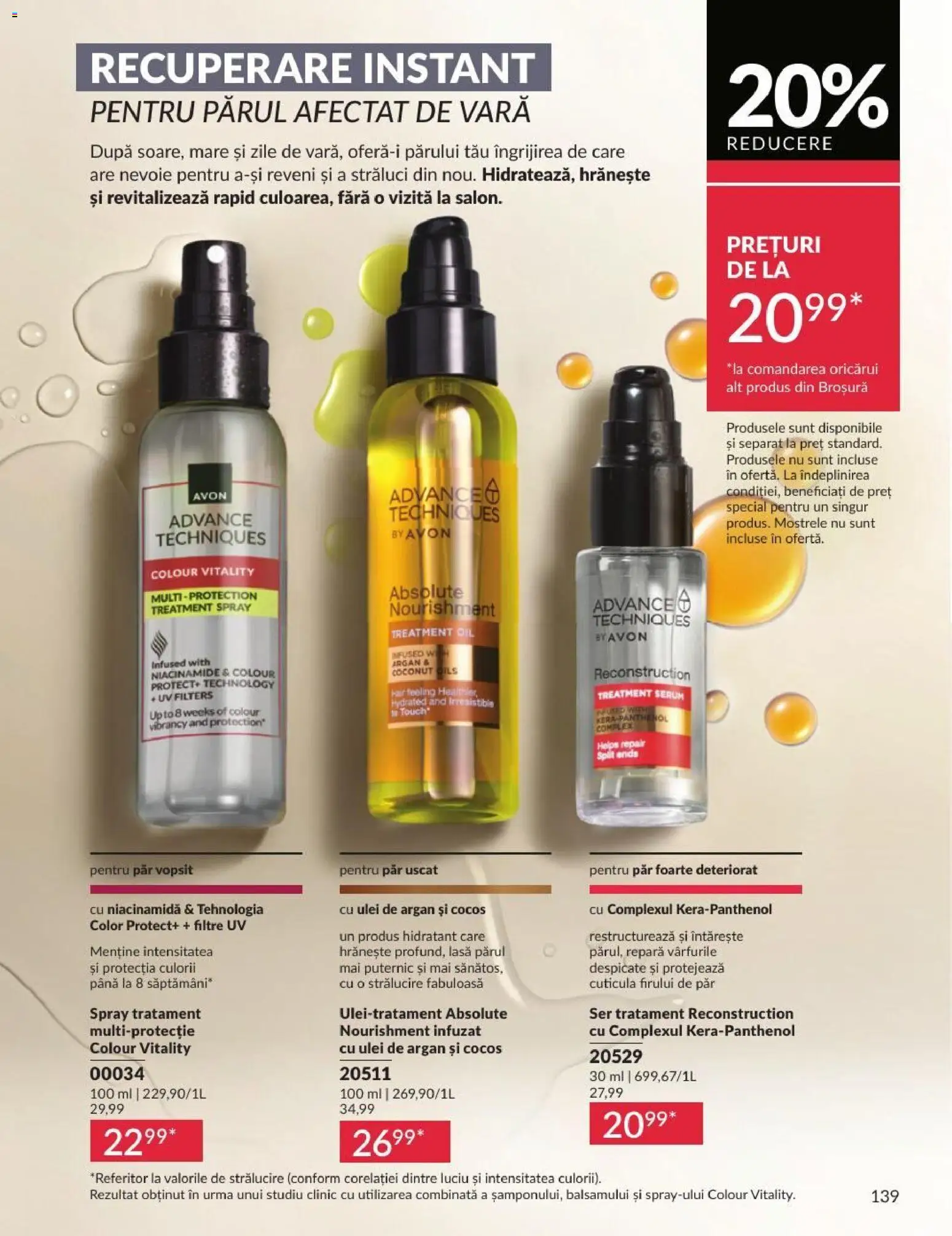 Catalog Avon 1 - 30 August 2026 | Pagina 139 | Produse: Ulei