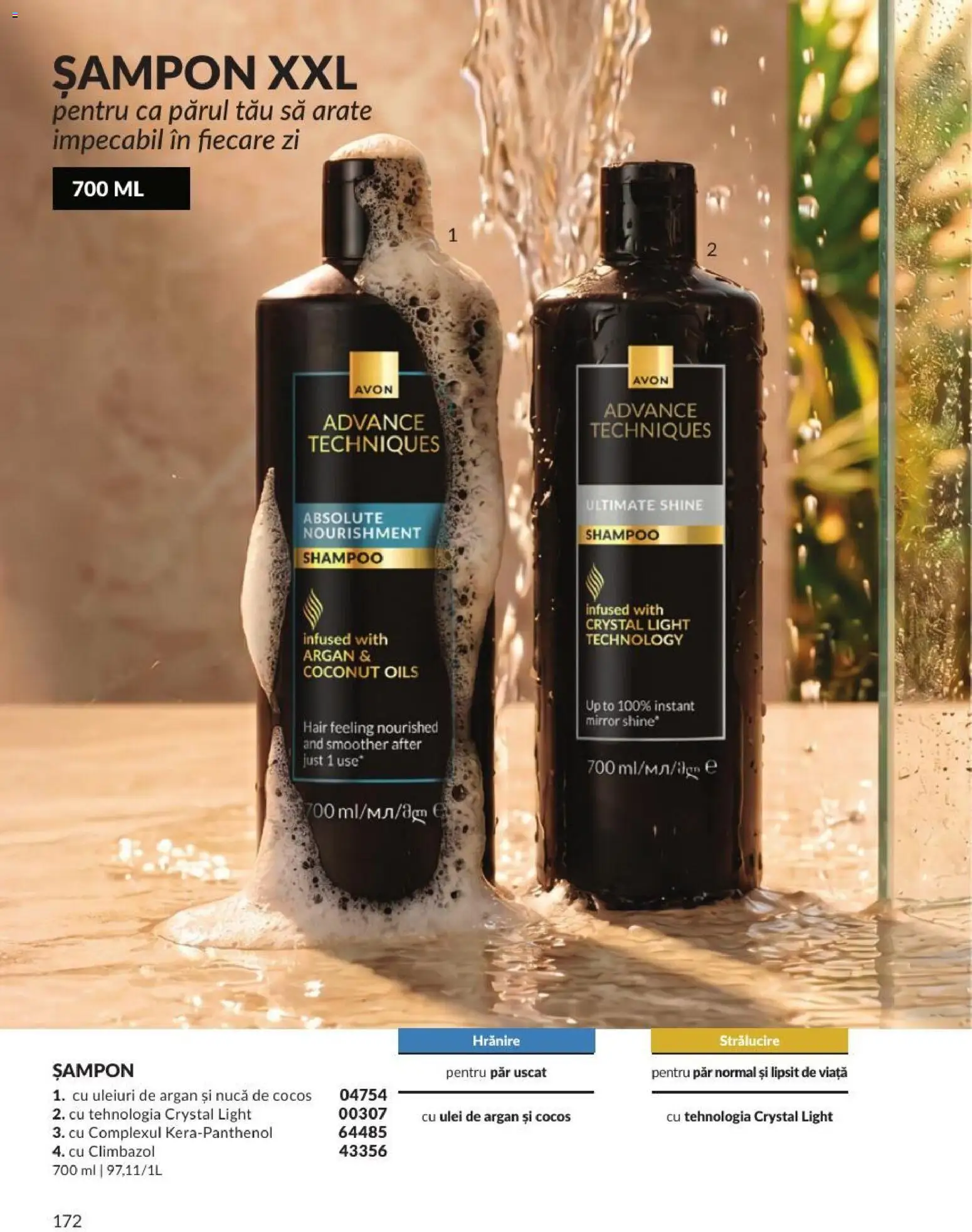 Catalog Avon 1 - 30 August 2026 | Pagina 172 | Produse: Șampon, Ulei