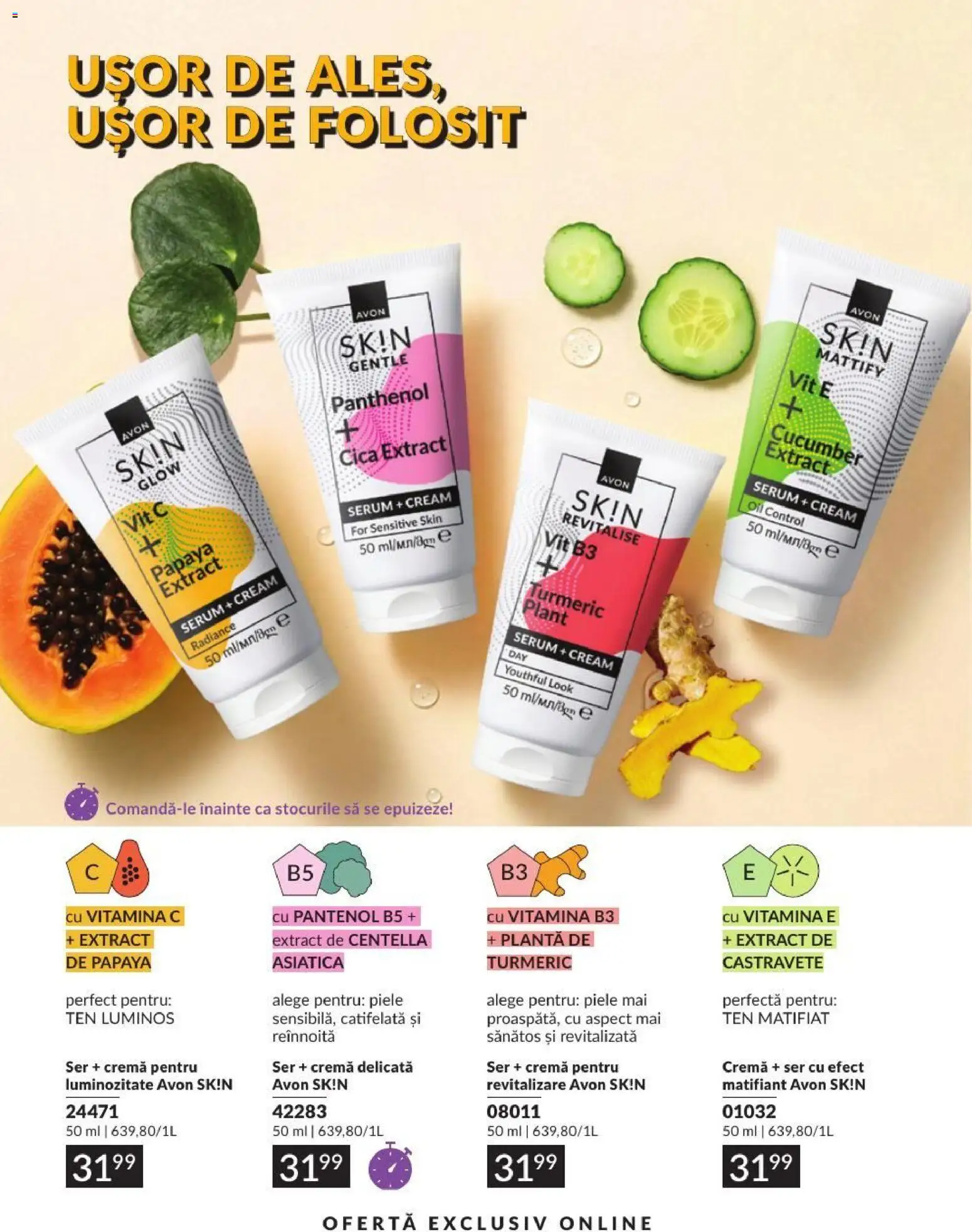 Catalog Avon 1 - 30 August 2026 | Pagina 193 | Produse: Serum, Cremă, Boncuklu Oyuncakları