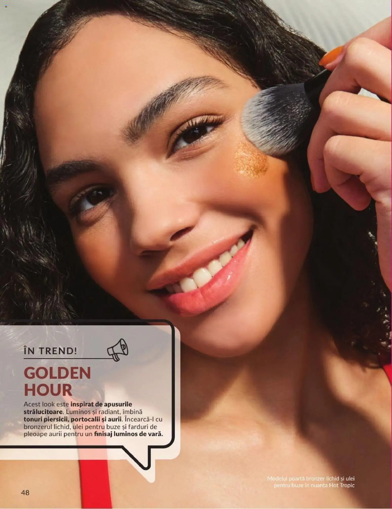 Catalog Avon 1 - 30 August 2026 | Pagina 48 | Produse: Bronzer, Ulei