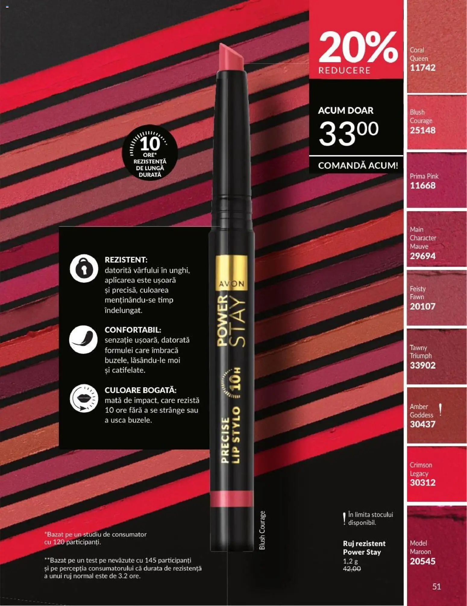 Catalog Avon 1 - 30 August 2026 | Pagina 51 | Produse: Blush, Ruj