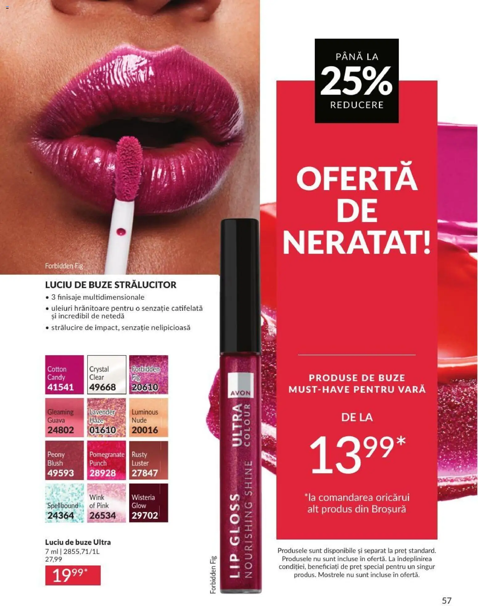 Catalog Avon 1 - 30 August 2026 | Pagina 57 | Produse: Blush, Luciu de buze