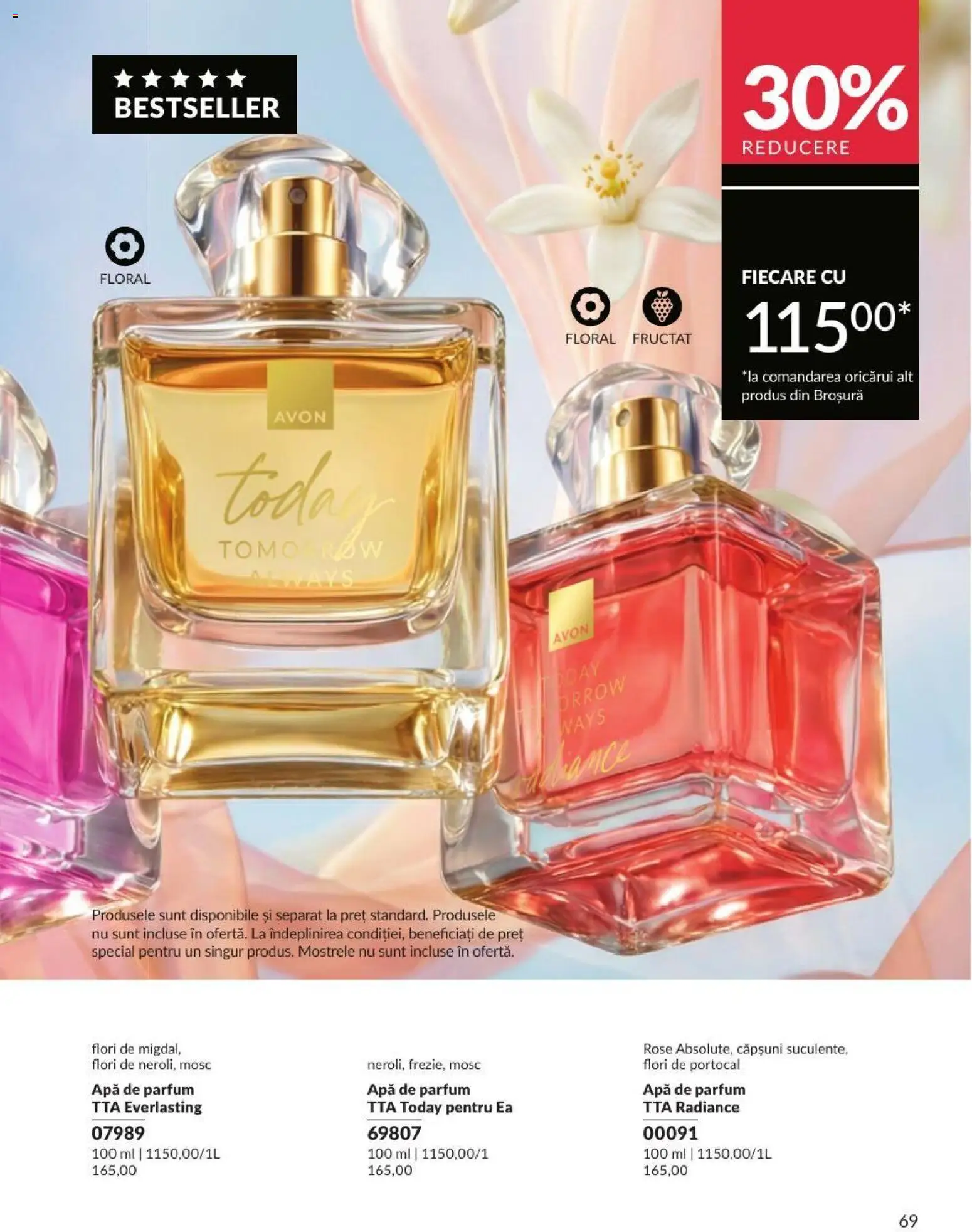 Catalog Avon 1 - 30 August 2026 | Pagina 69 | Produse: Apă de parfum, Parfum, Căpșuni, Apă