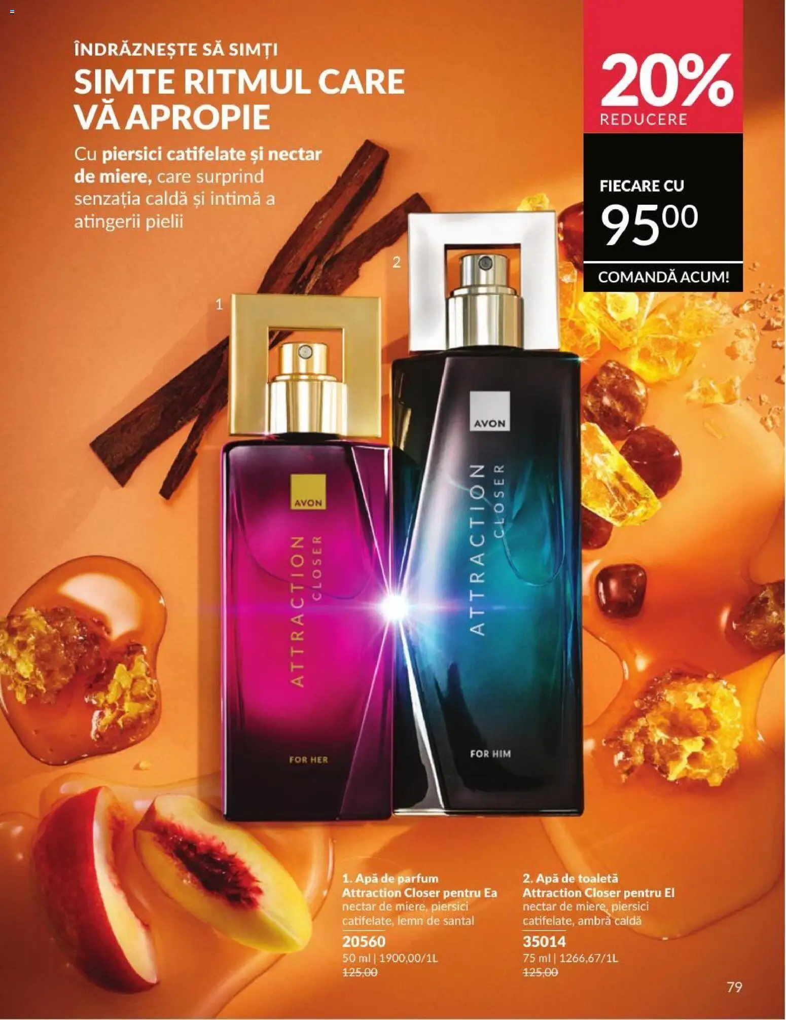 Catalog Avon 1 - 30 August 2026 | Pagina 79 | Produse: Apă de parfum, Toaletă, Apă de toaletă, Apă