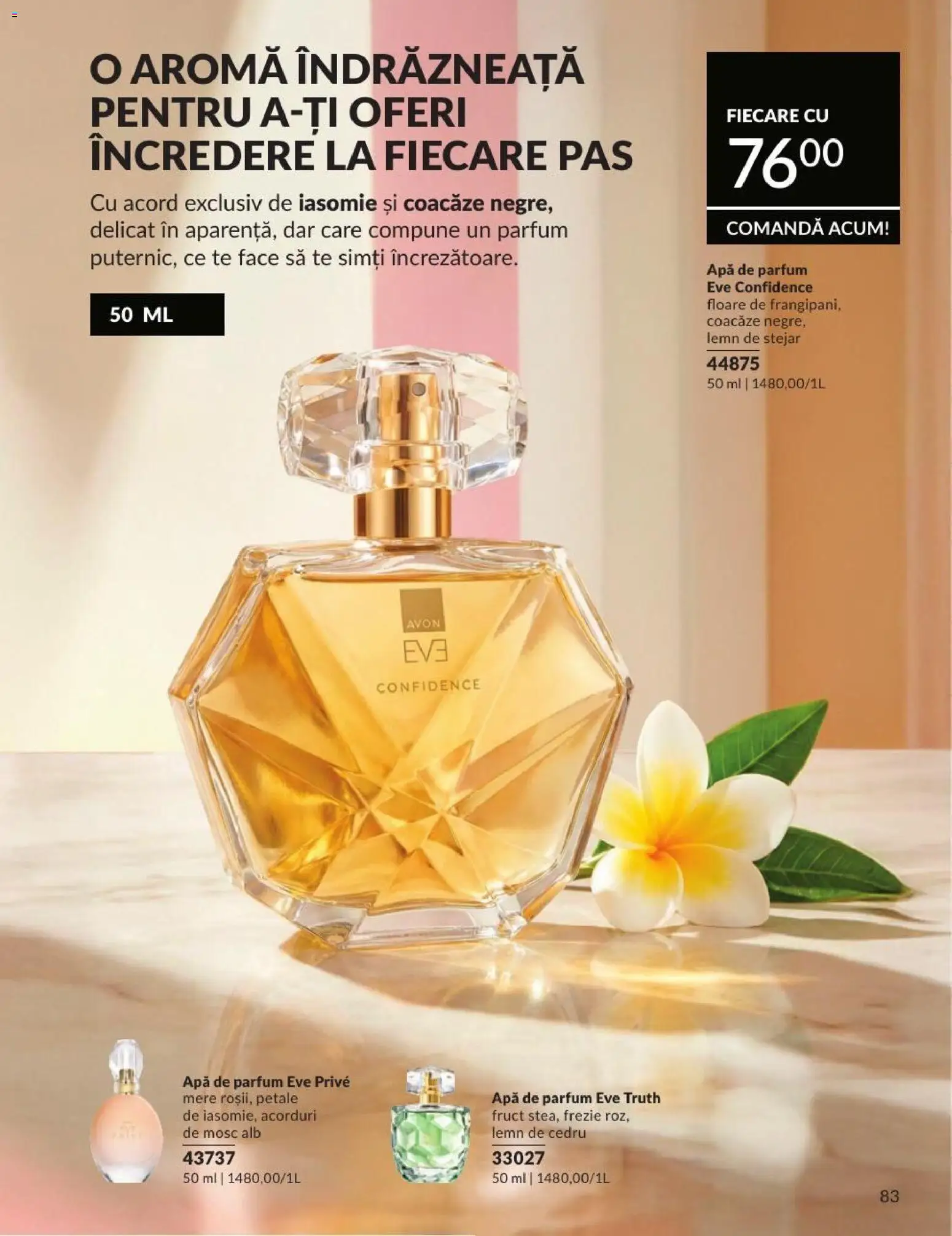 Catalog Avon 1 - 30 August 2026 | Pagina 83 | Produse: Apă de parfum, Parfum, Mere, Apă