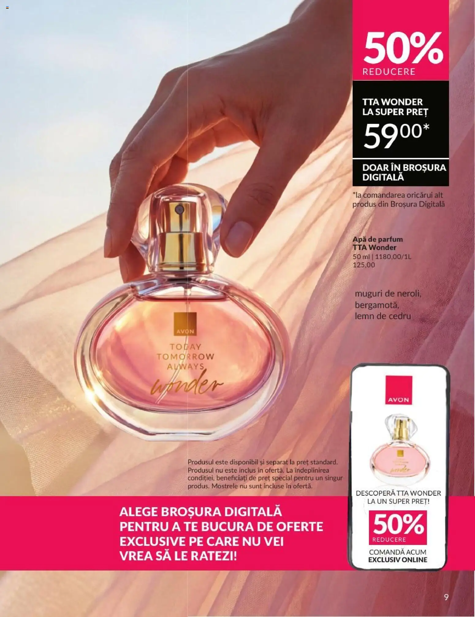 Catalog Avon 1 - 30 August 2026 | Pagina 9 | Produse: Apă de parfum, Parfum, Apă