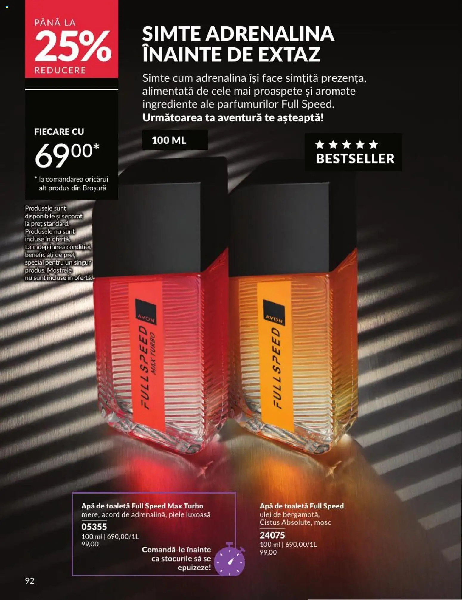 Catalog Avon 1 - 30 August 2026 | Pagina 92 | Produse: Toaletă, Apă de toaletă, Ulei, Apă