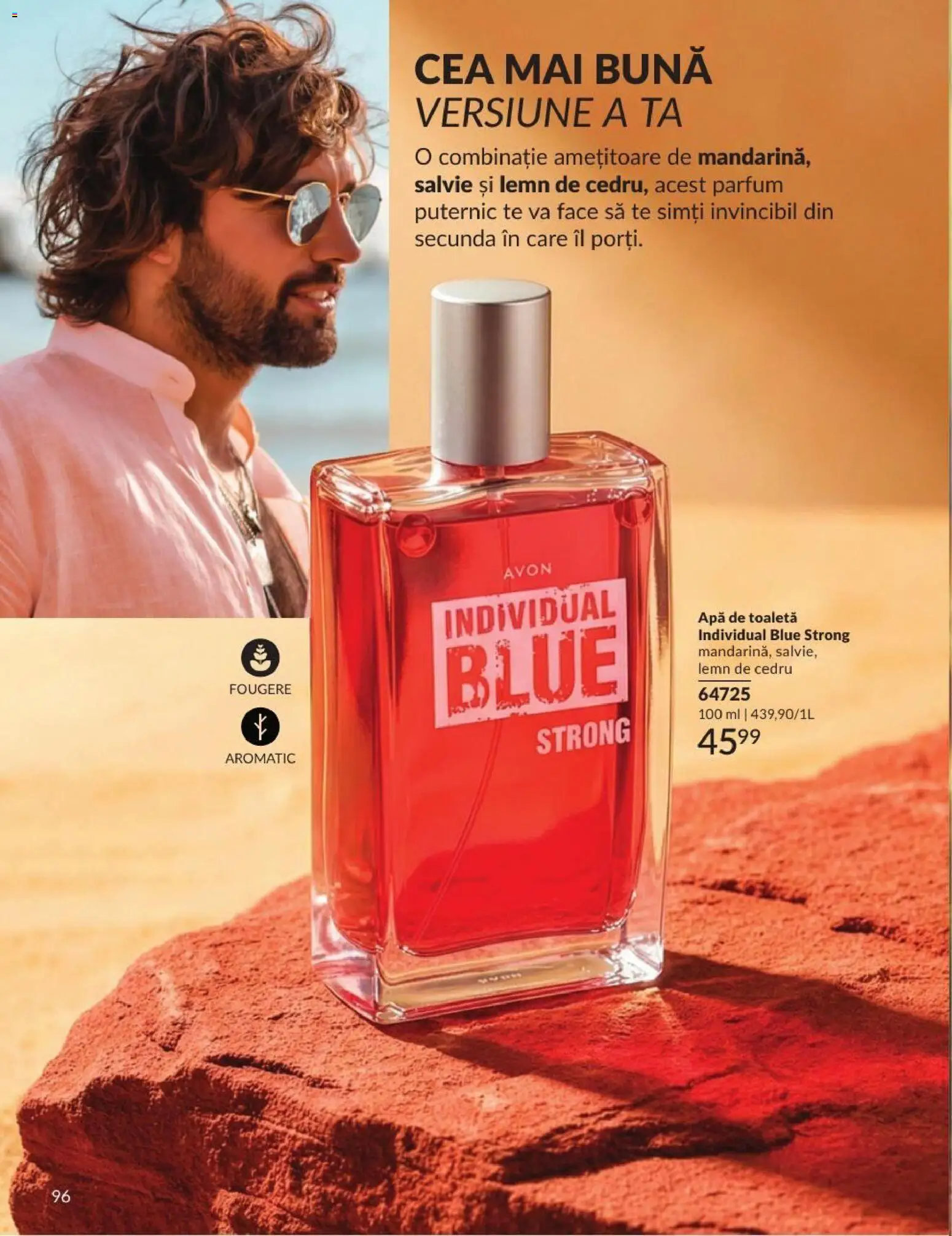 Catalog Avon 1 - 30 August 2026 | Pagina 96 | Produse: Toaletă, Parfum, Apă de toaletă, Apă