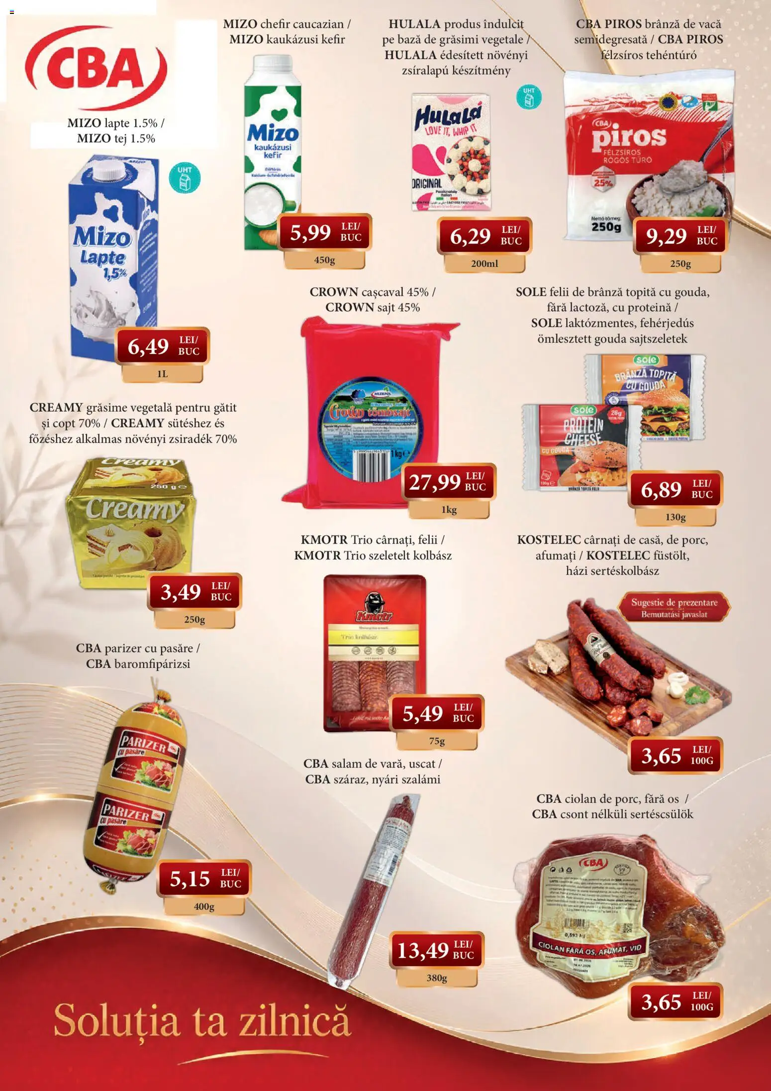 Catalog CBA 7 - 20 August 2026 | Pagina 2 | Produse: Salam, Kefir, Brânză De Vacă, Médailles