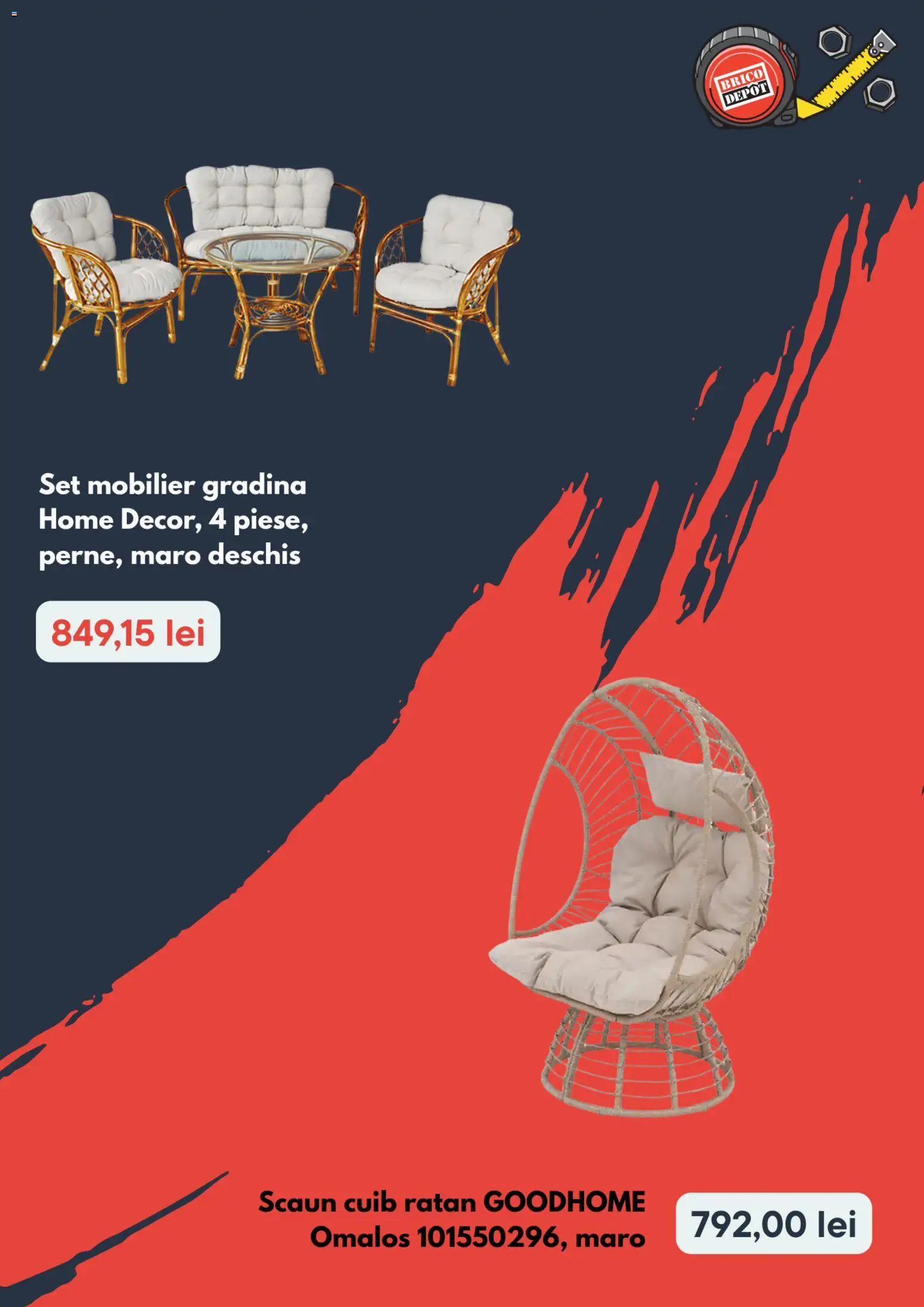 Catalog Brico Depot 3 - 11 August 2026 | Pagina 2 | Produse: Scaun